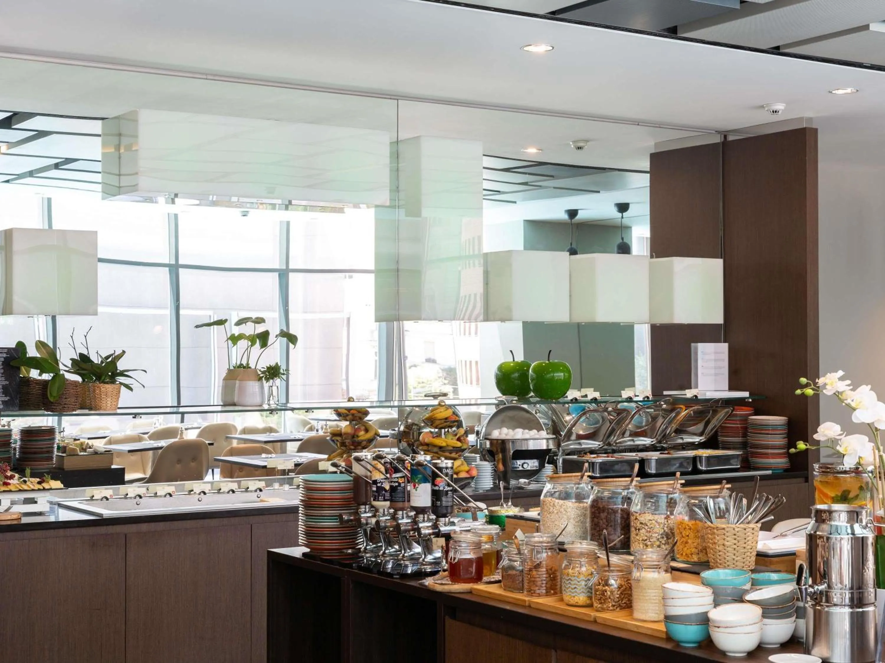 Breakfast in Novotel Lugano Paradiso