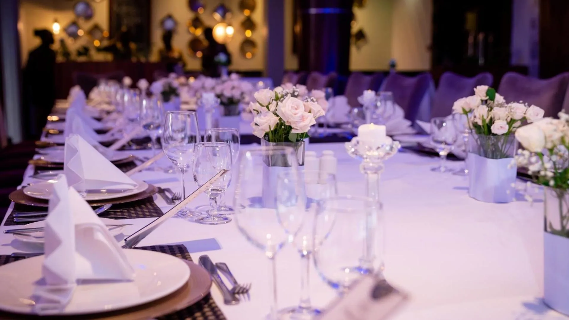 Dining area in Peninsula Hotel Dar Es Salaam