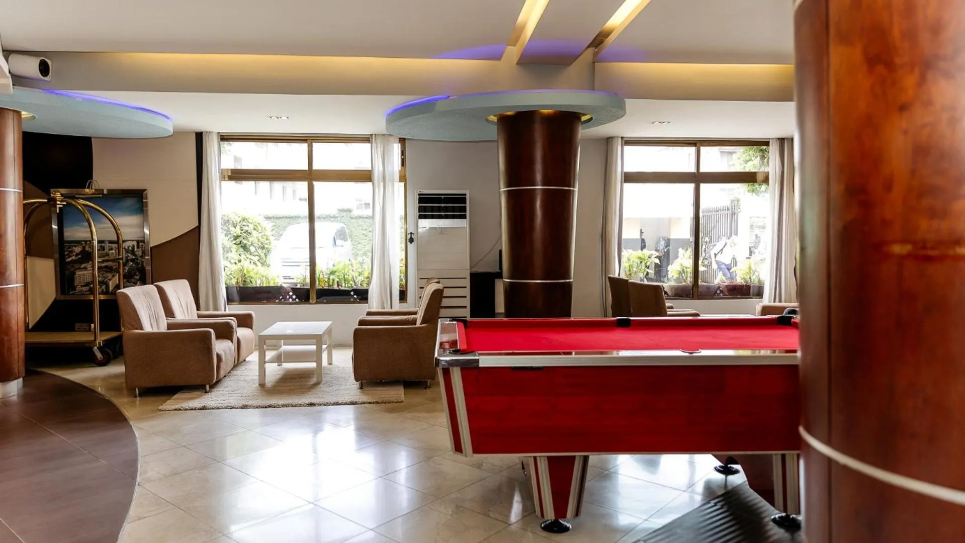 Billiard in Peninsula Hotel Dar Es Salaam