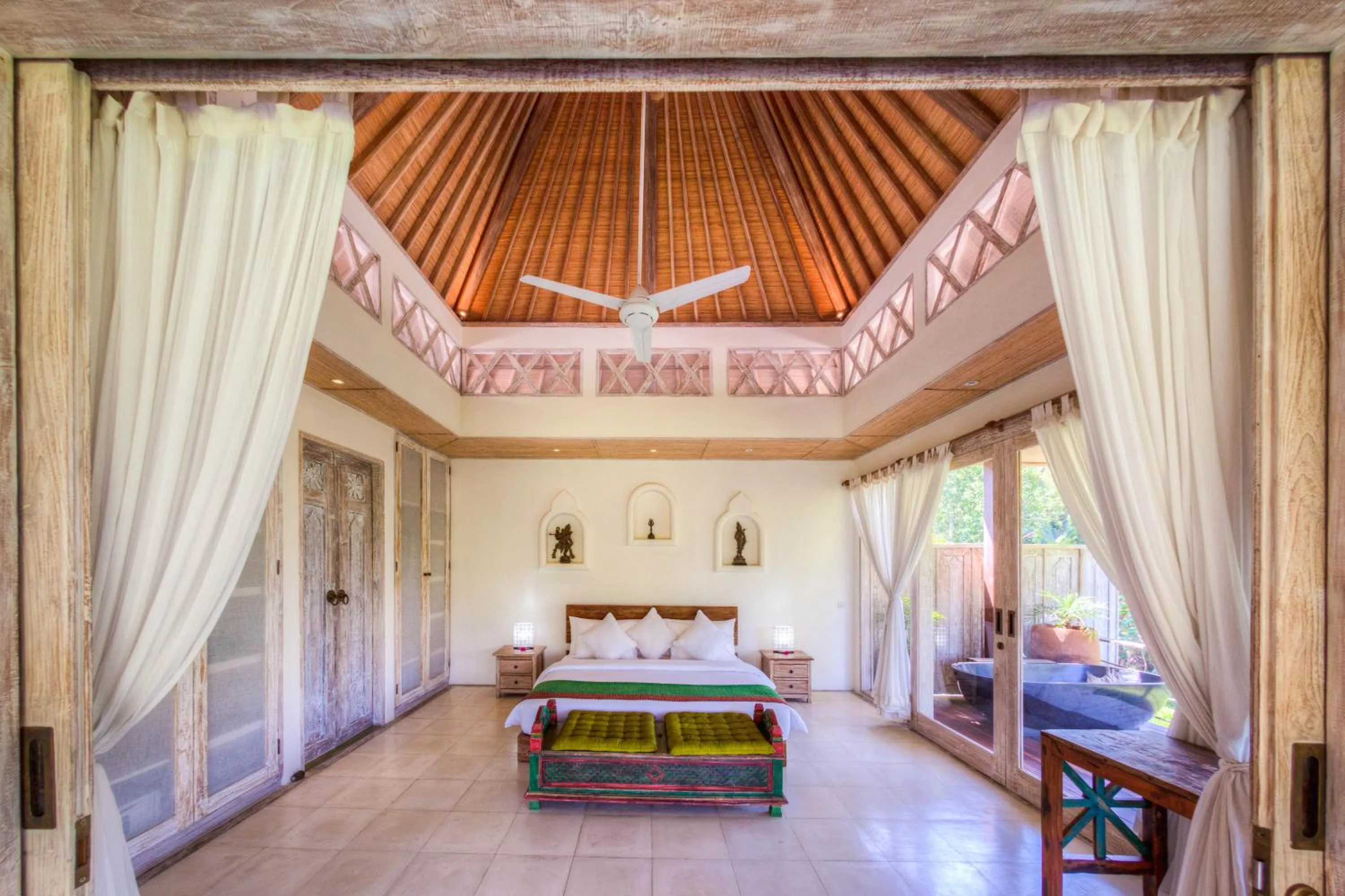 Bedroom, Bed in The Shala Bali