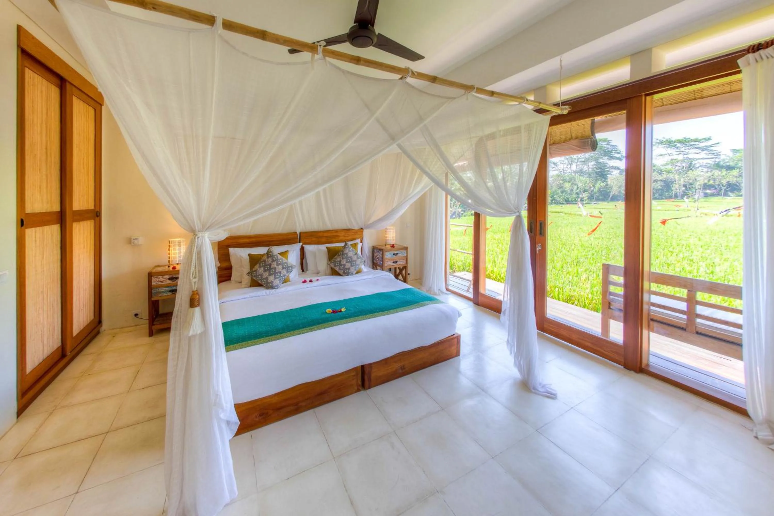 Bedroom, Bed in The Shala Bali