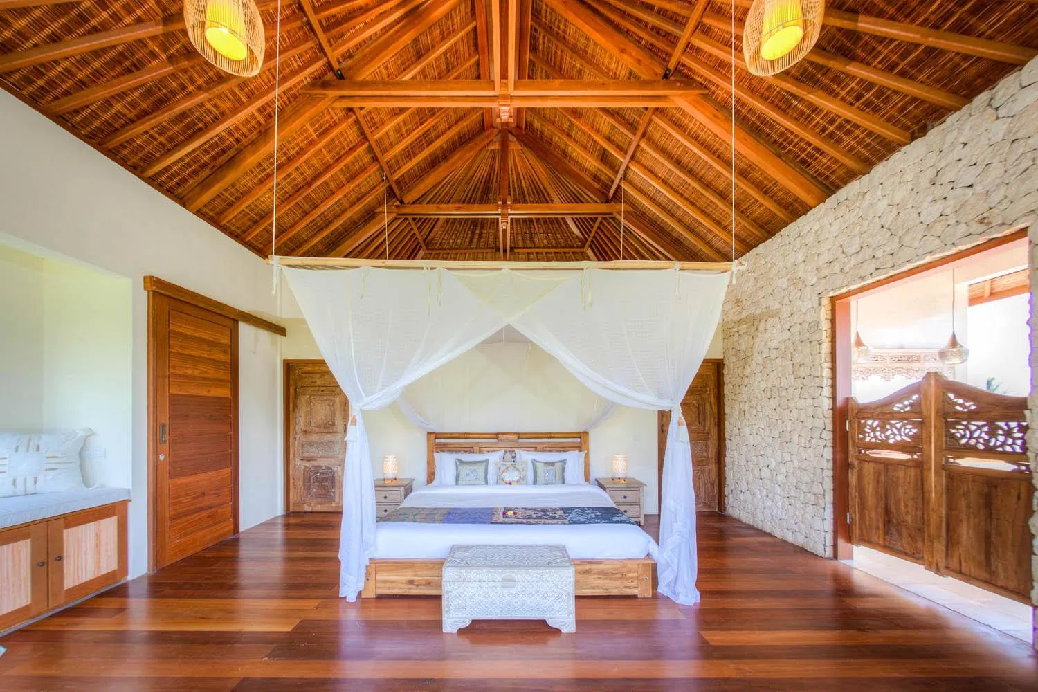 Bedroom, Bed in The Shala Bali