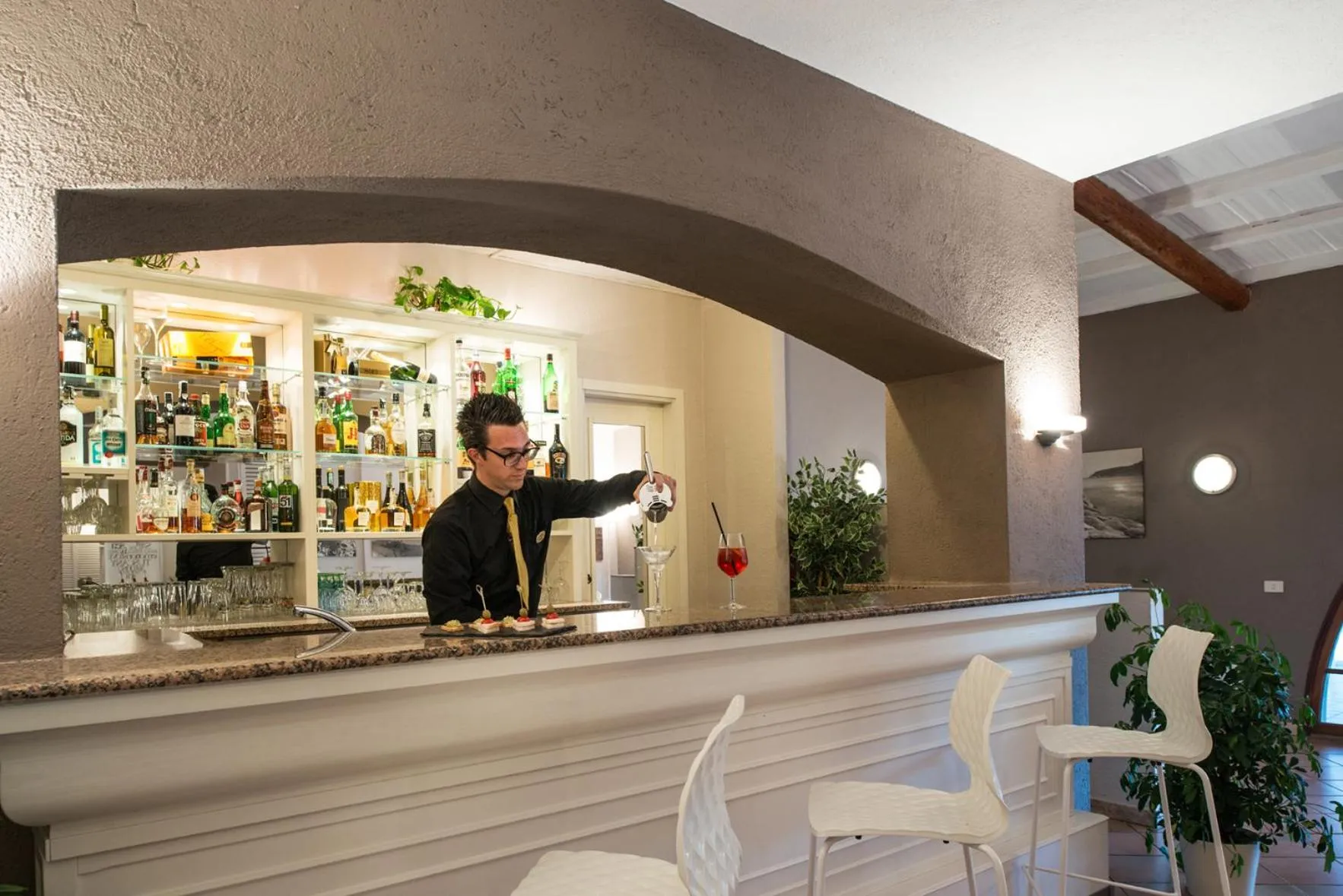 Lounge or bar in Hotel Riva del Sole