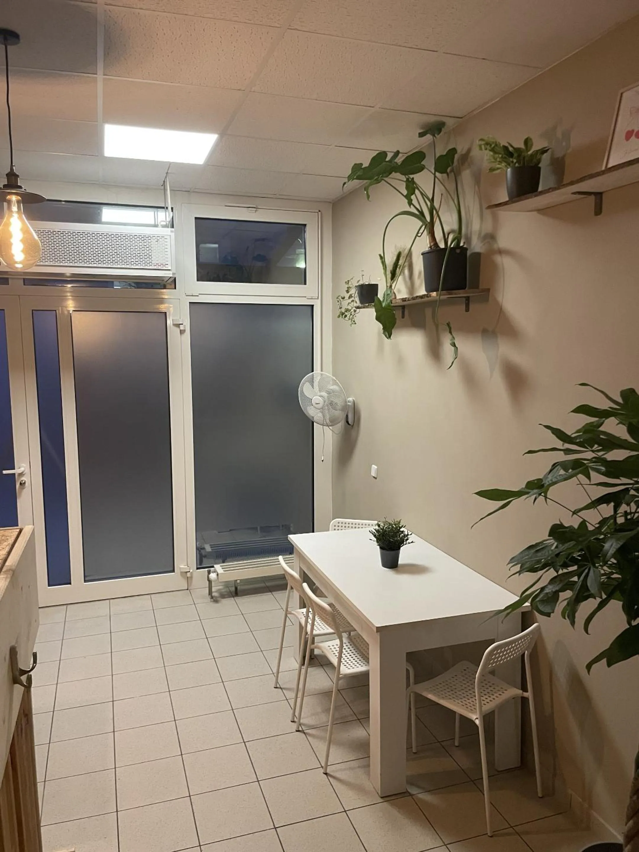 Dining area in Urban Capsule