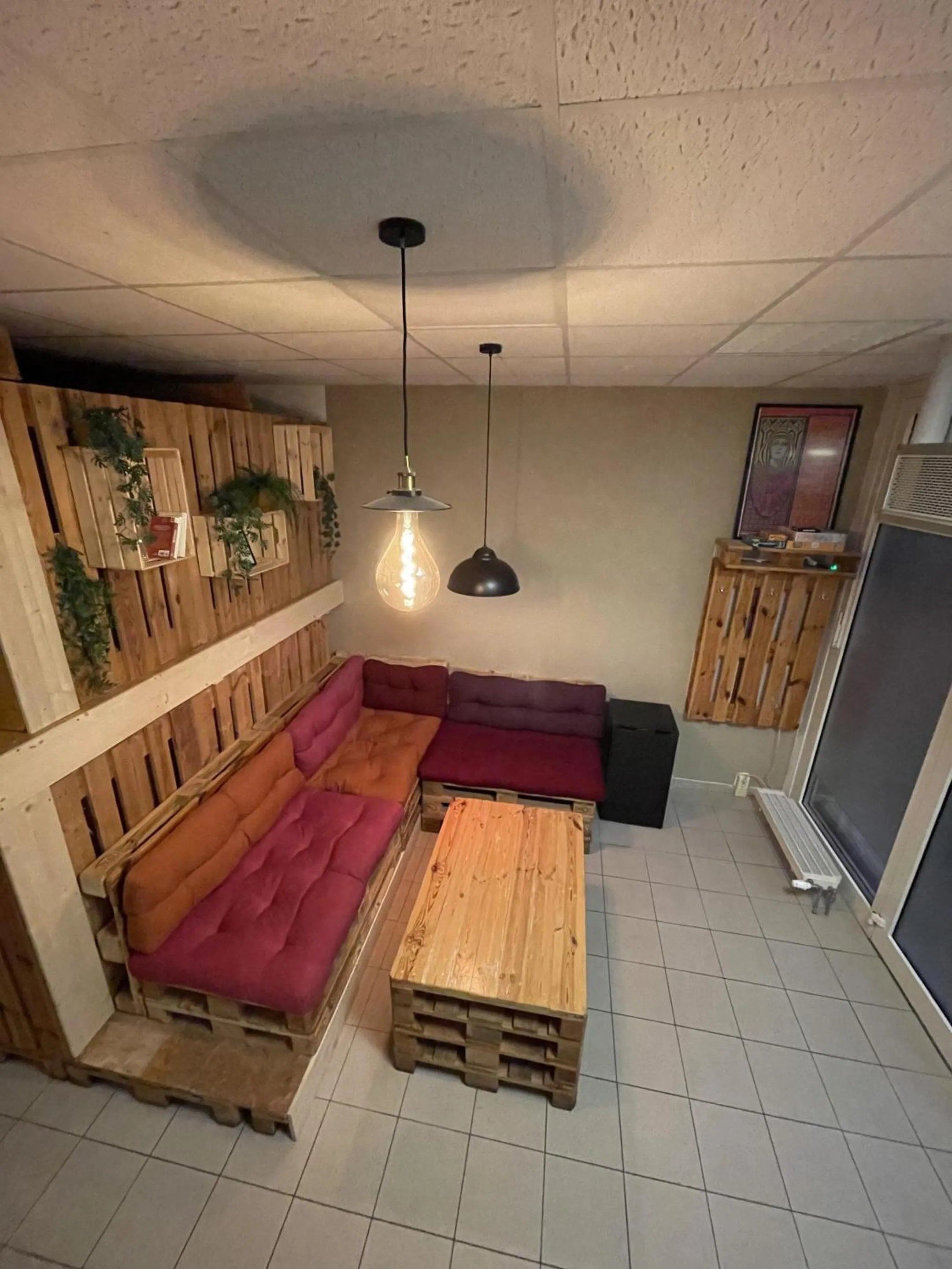 Lobby or reception, Bed in Urban Capsule