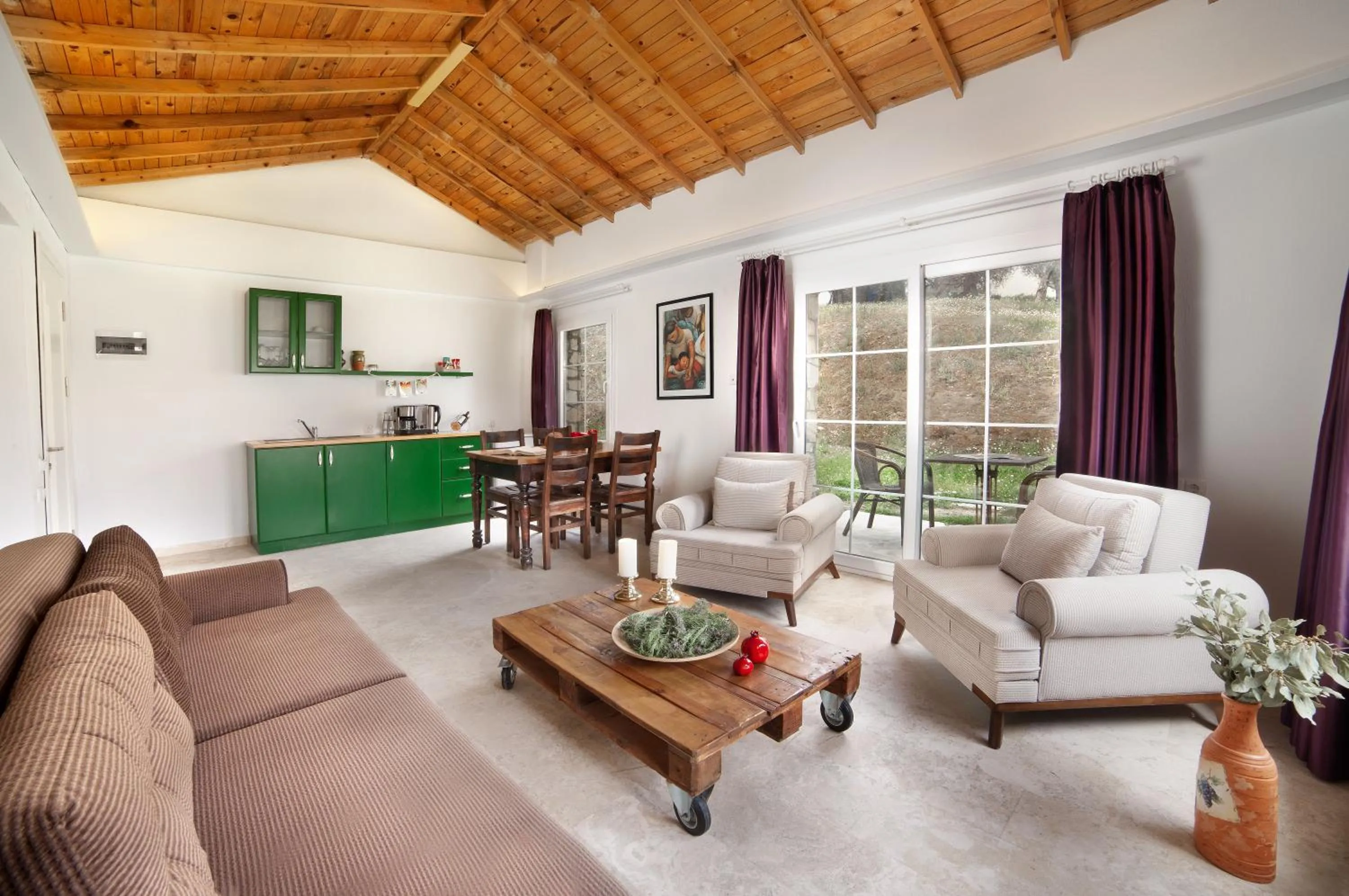 Living room in VINIFERA VINEYARDS HOTEL