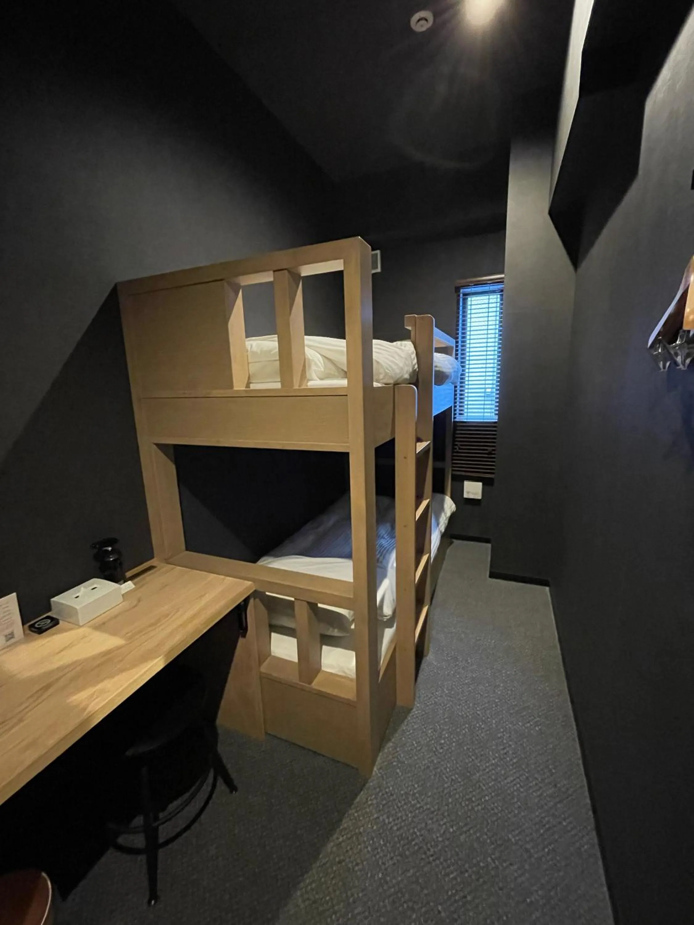 Photo of the whole room, Bed in 9 C Hotel Asahikawa