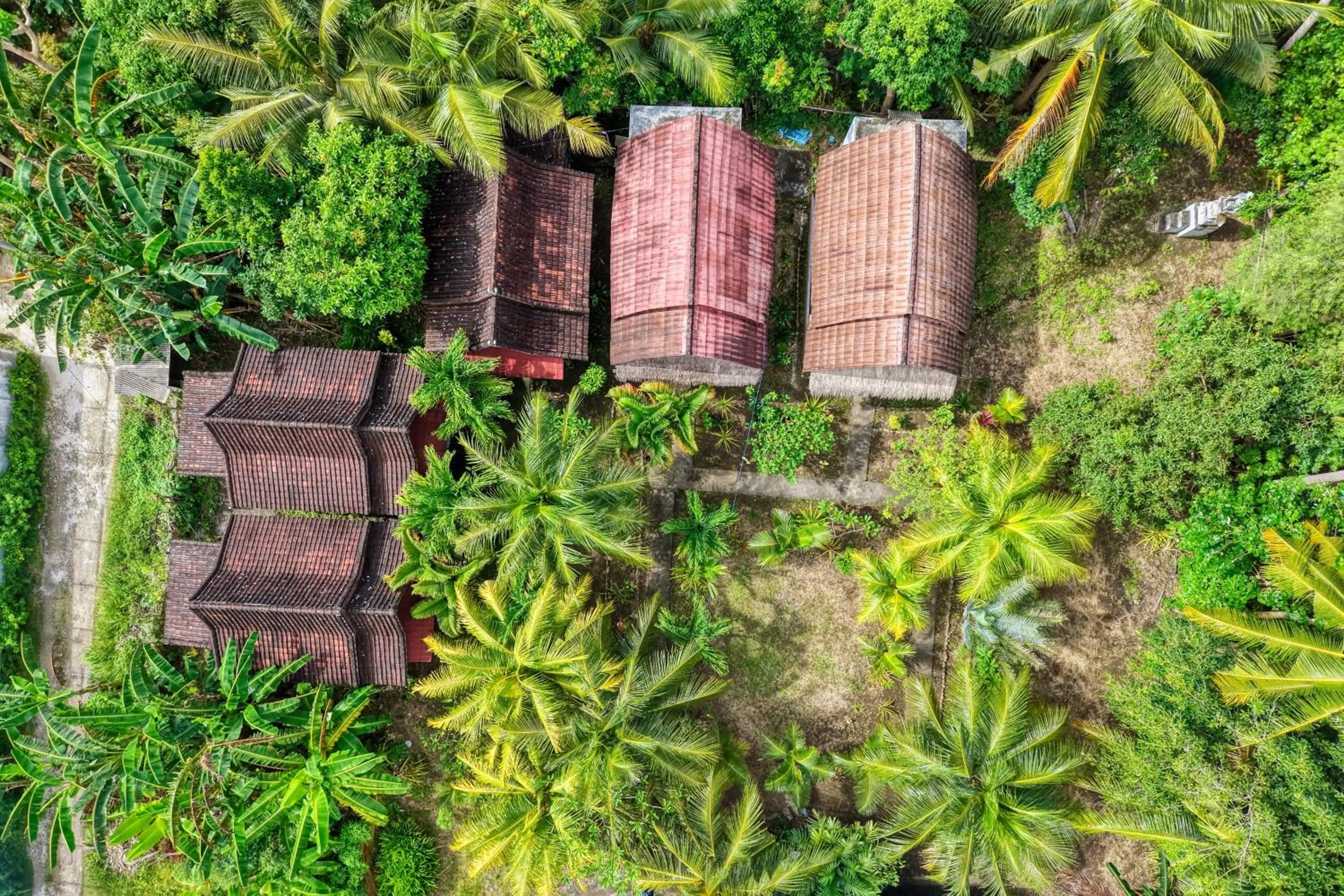 Bird's eye view in Kubu Artha Bungalow Nusa Penida