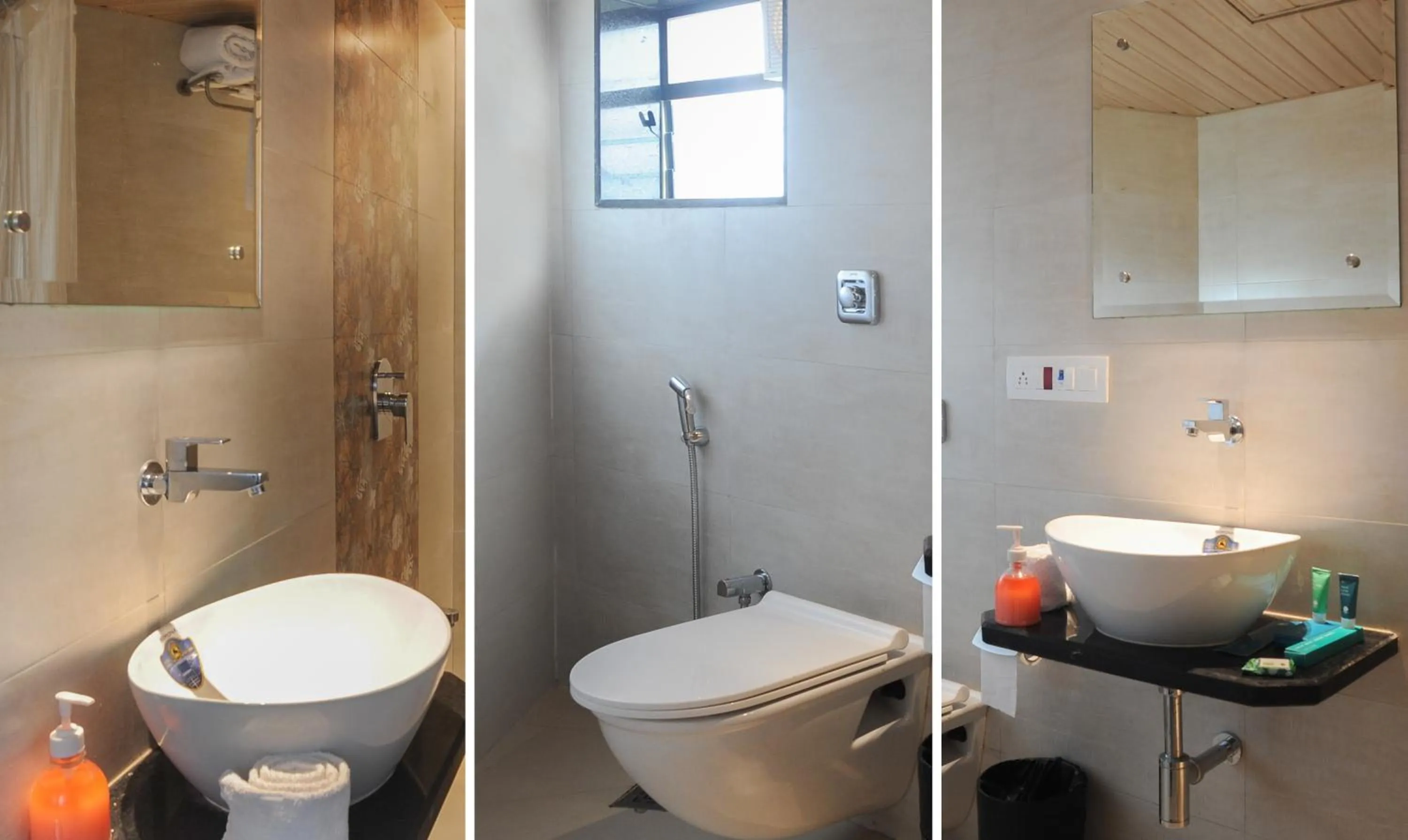 Bathroom in Treebo Balaji Residency, Kolhapur