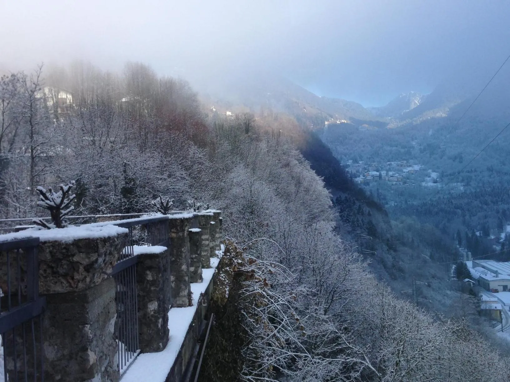 View (from property/room) in albergo panoramico