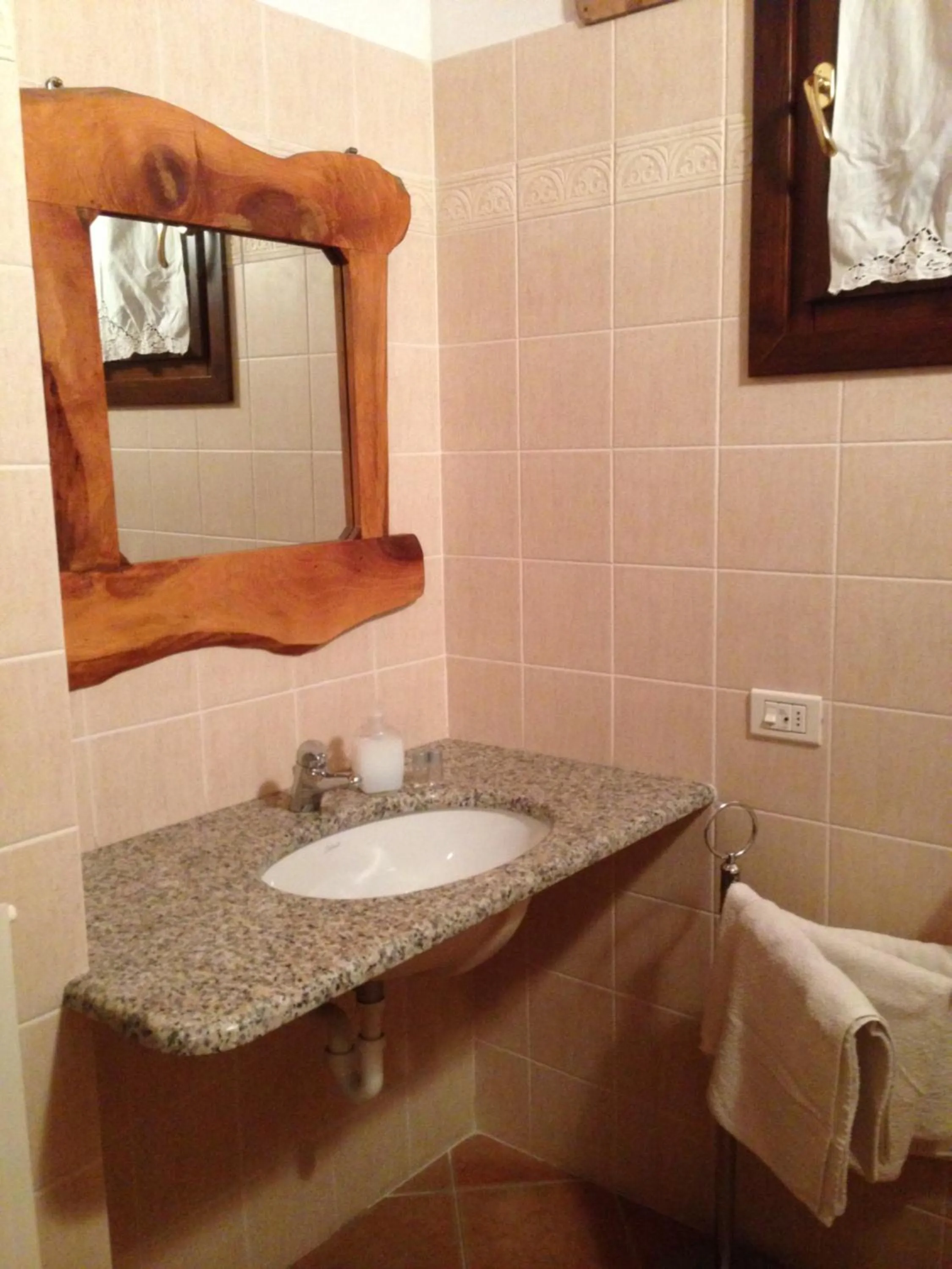 Bathroom in albergo panoramico