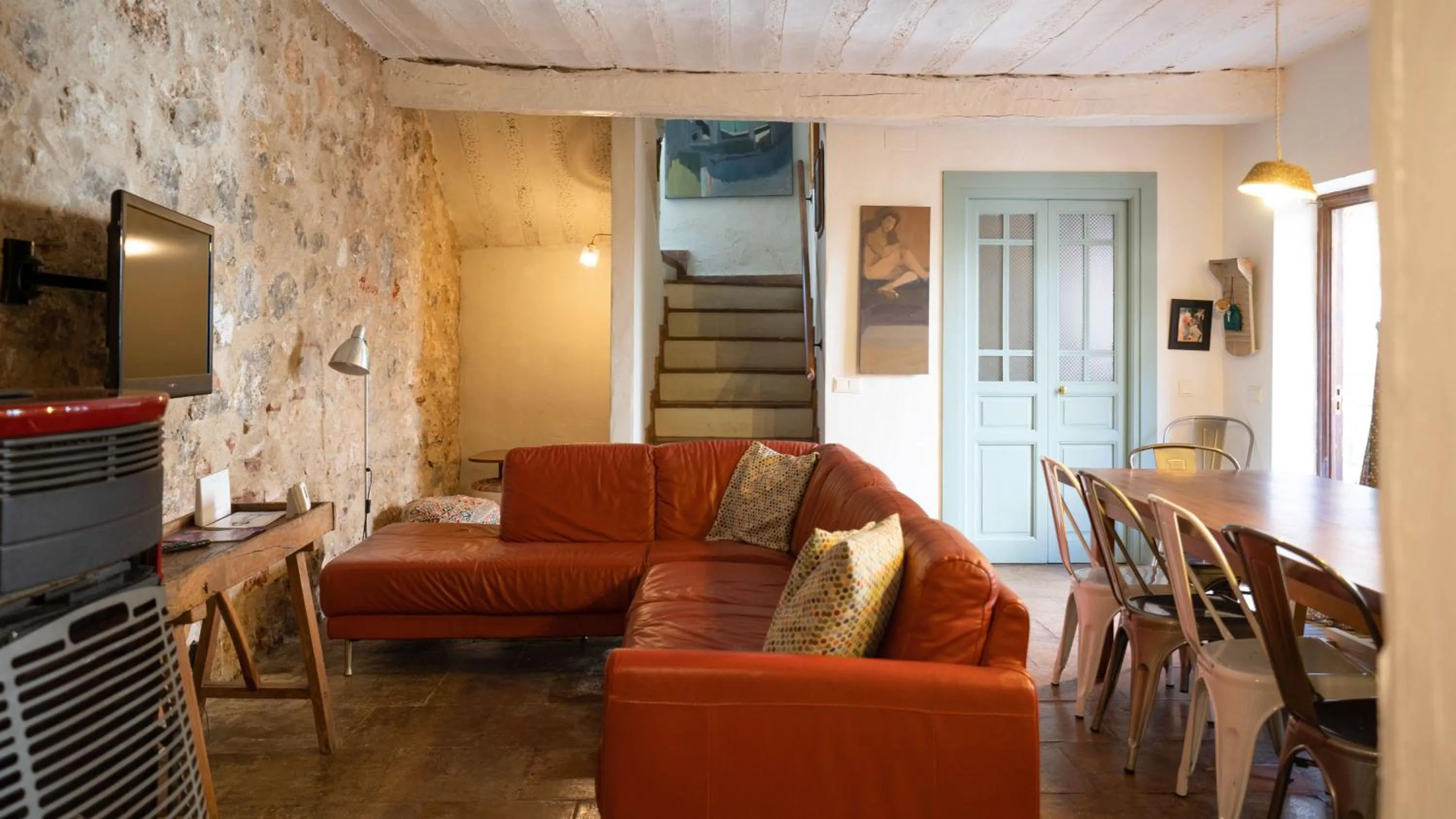 Living room in Casa Rural La Chocolateria