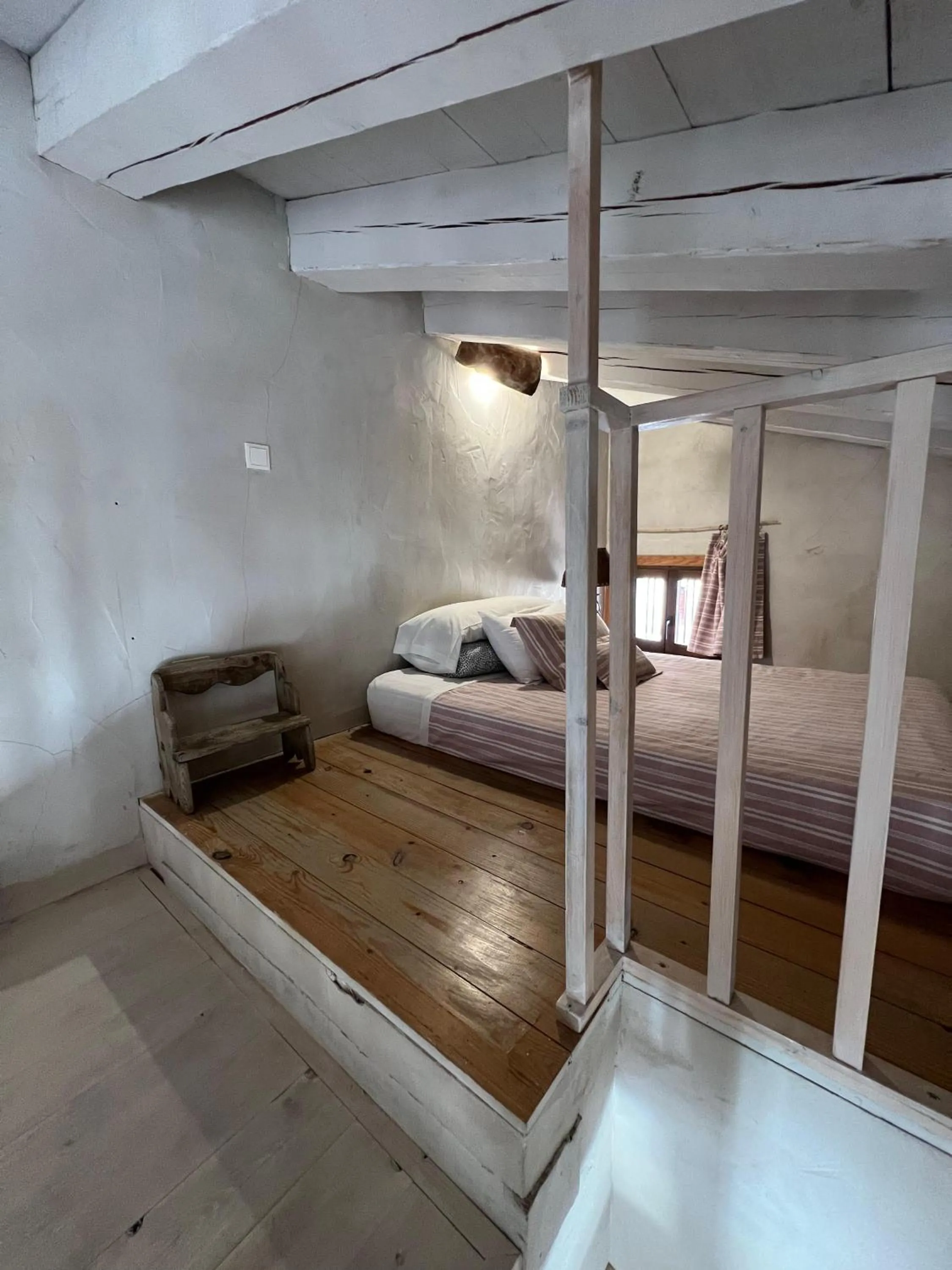 Bed in Casa Rural La Chocolateria