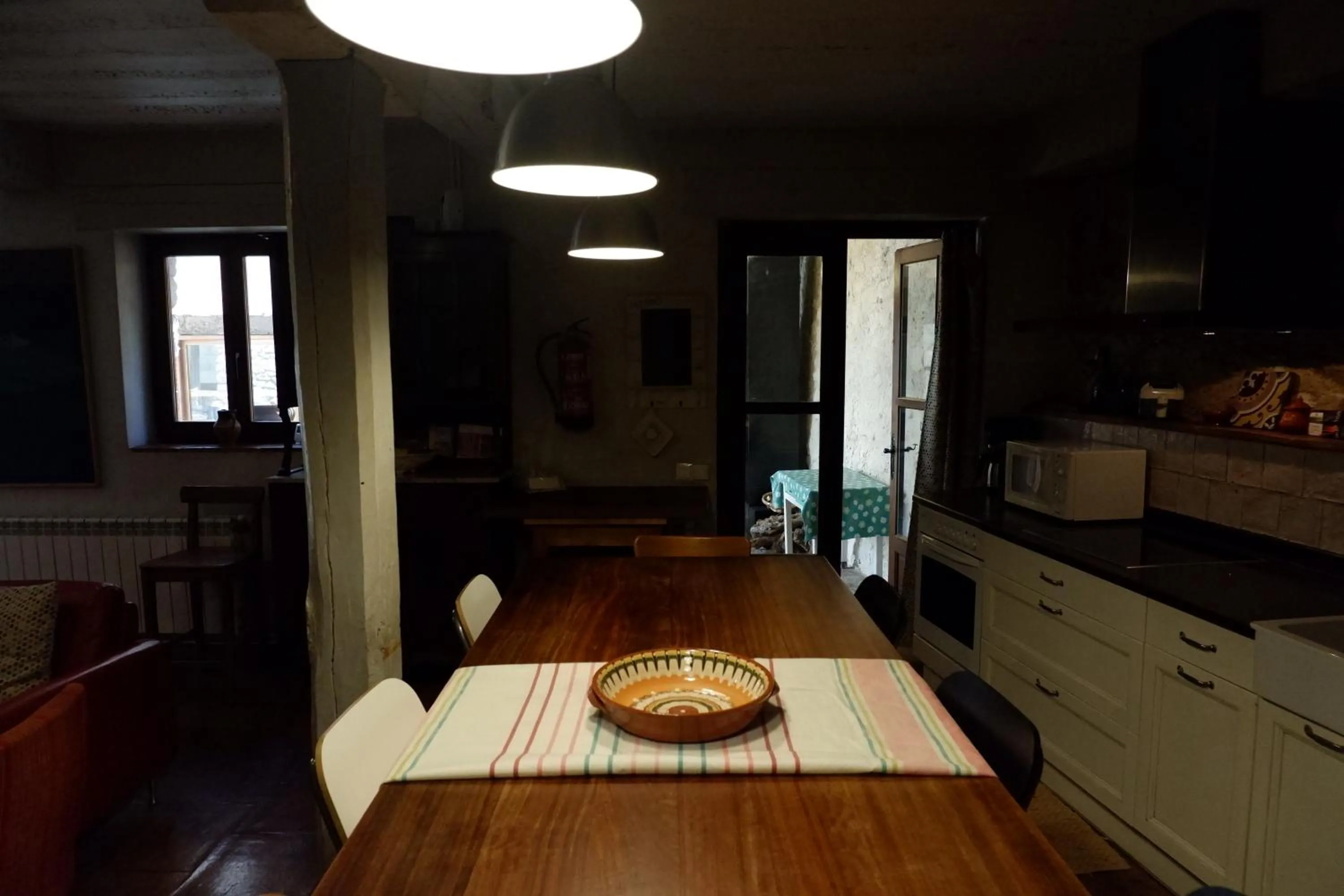 Kitchen or kitchenette in Casa Rural La Chocolateria
