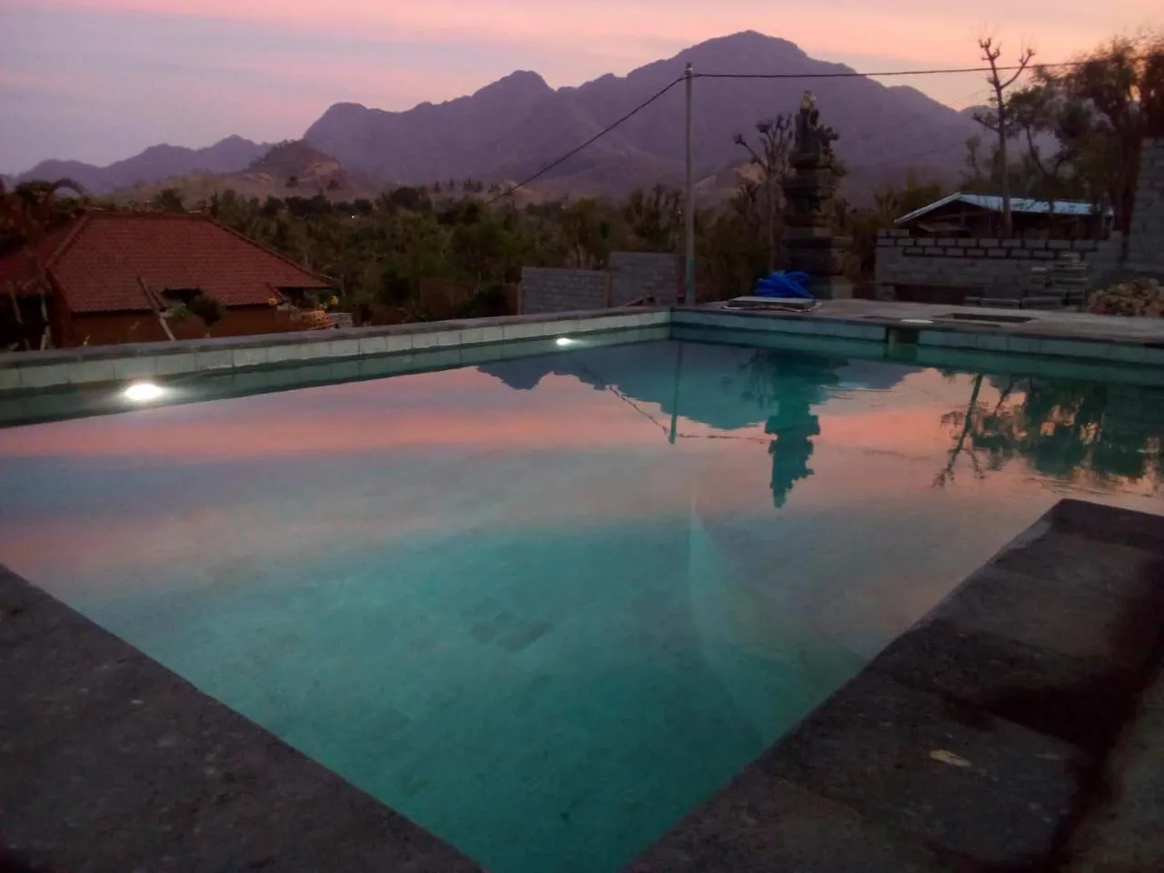 Mountain view in Eliska Sari Bungalows Sumberkima