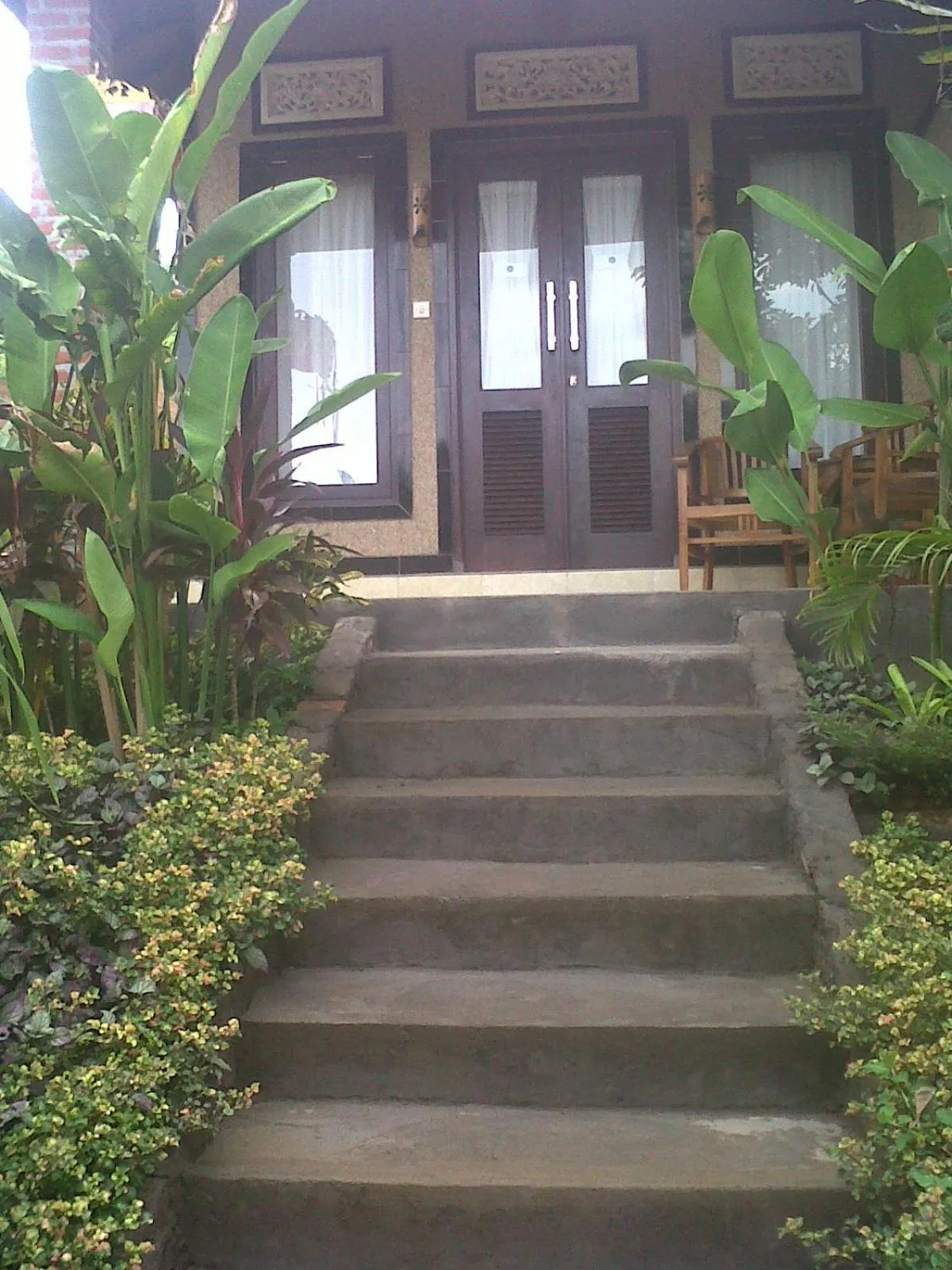 Balcony/Terrace in Eliska Sari Bungalows Sumberkima