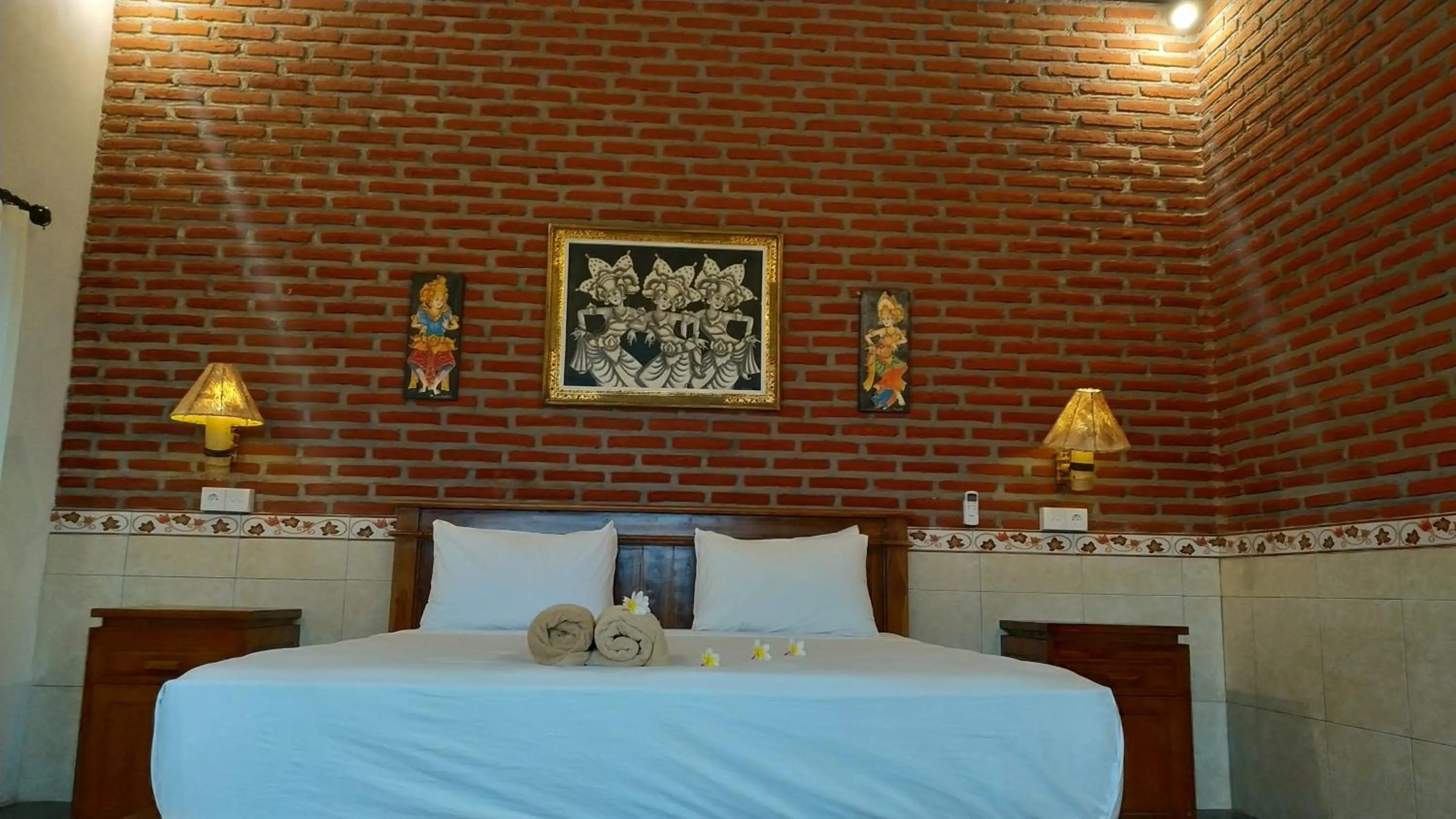 Bedroom, Bed in Eliska Sari Bungalows Sumberkima