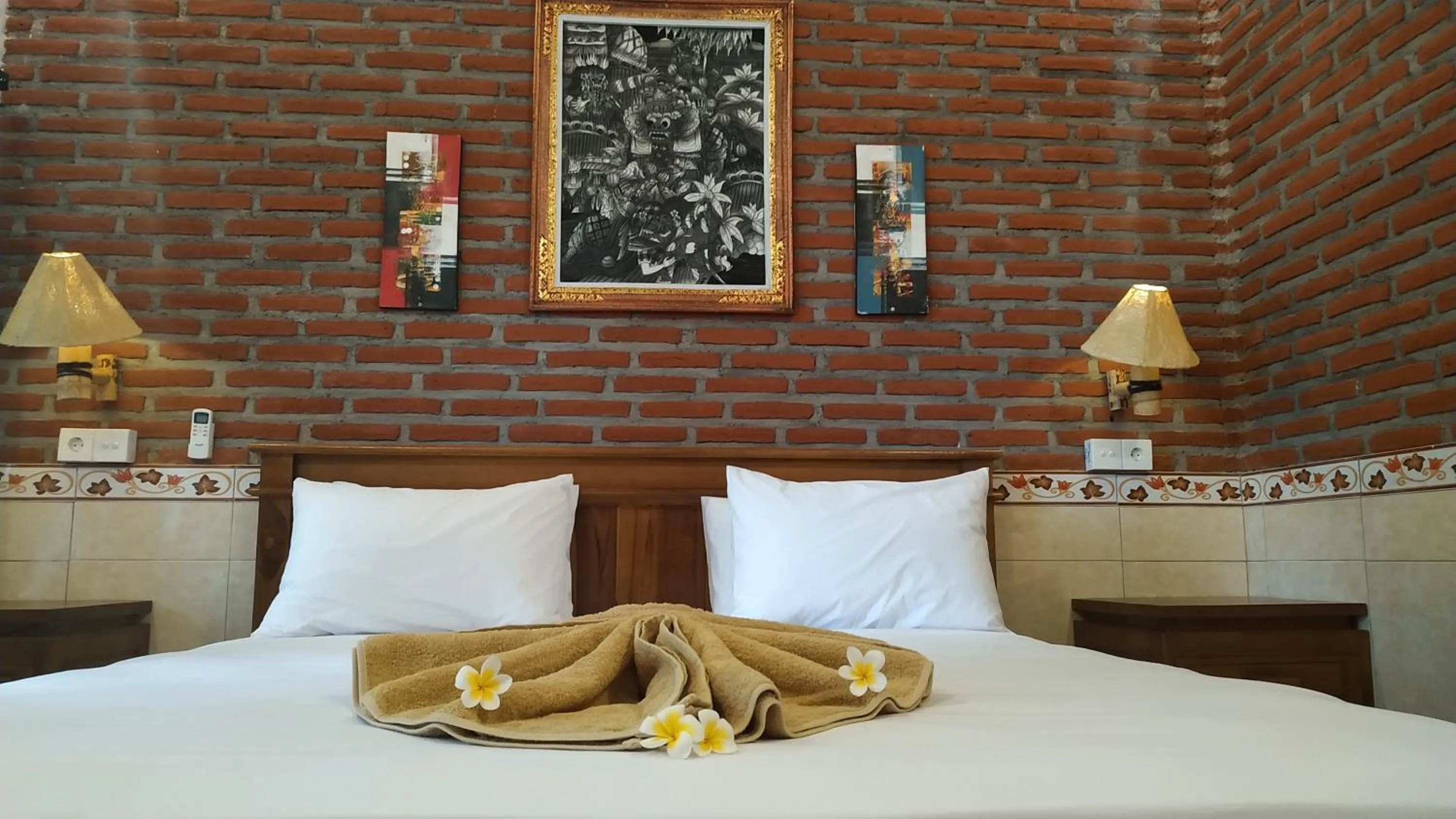 Bedroom, Bed in Eliska Sari Bungalows Sumberkima