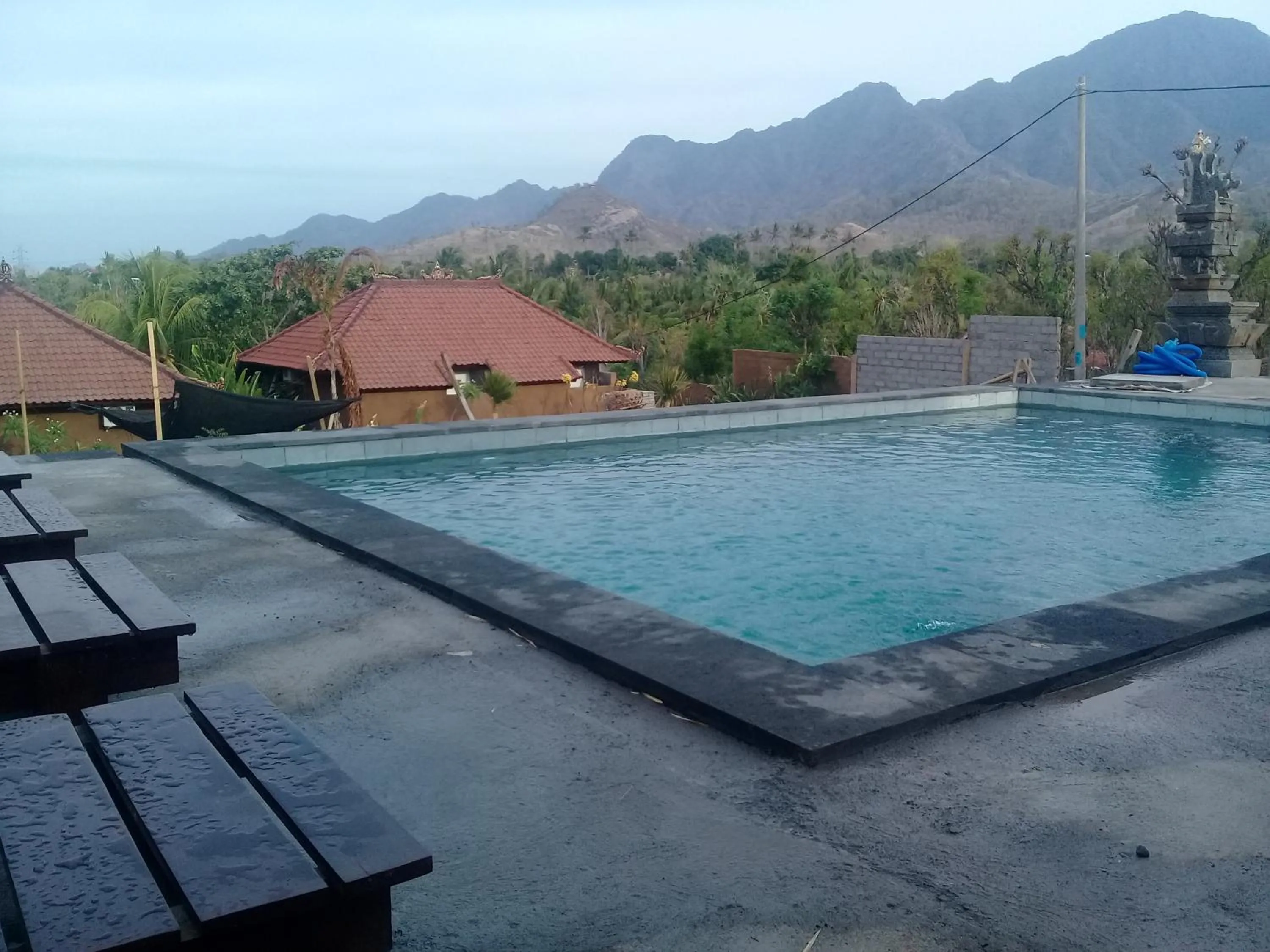 Mountain view in Eliska Sari Bungalows Sumberkima