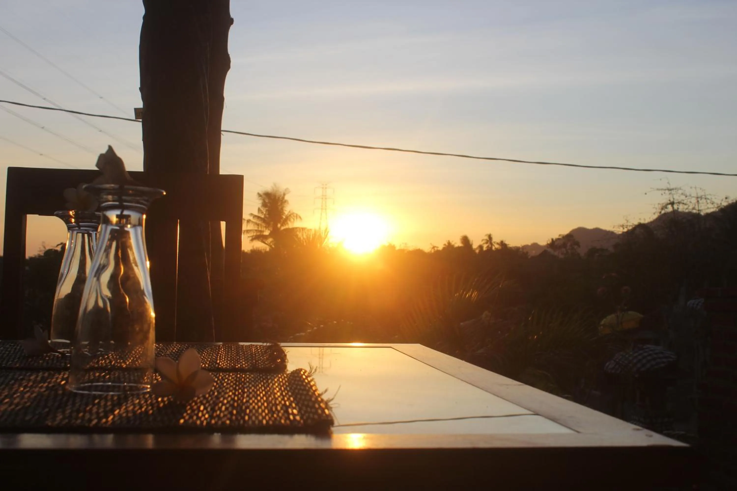 View (from property/room) in Eliska Sari Bungalows Sumberkima