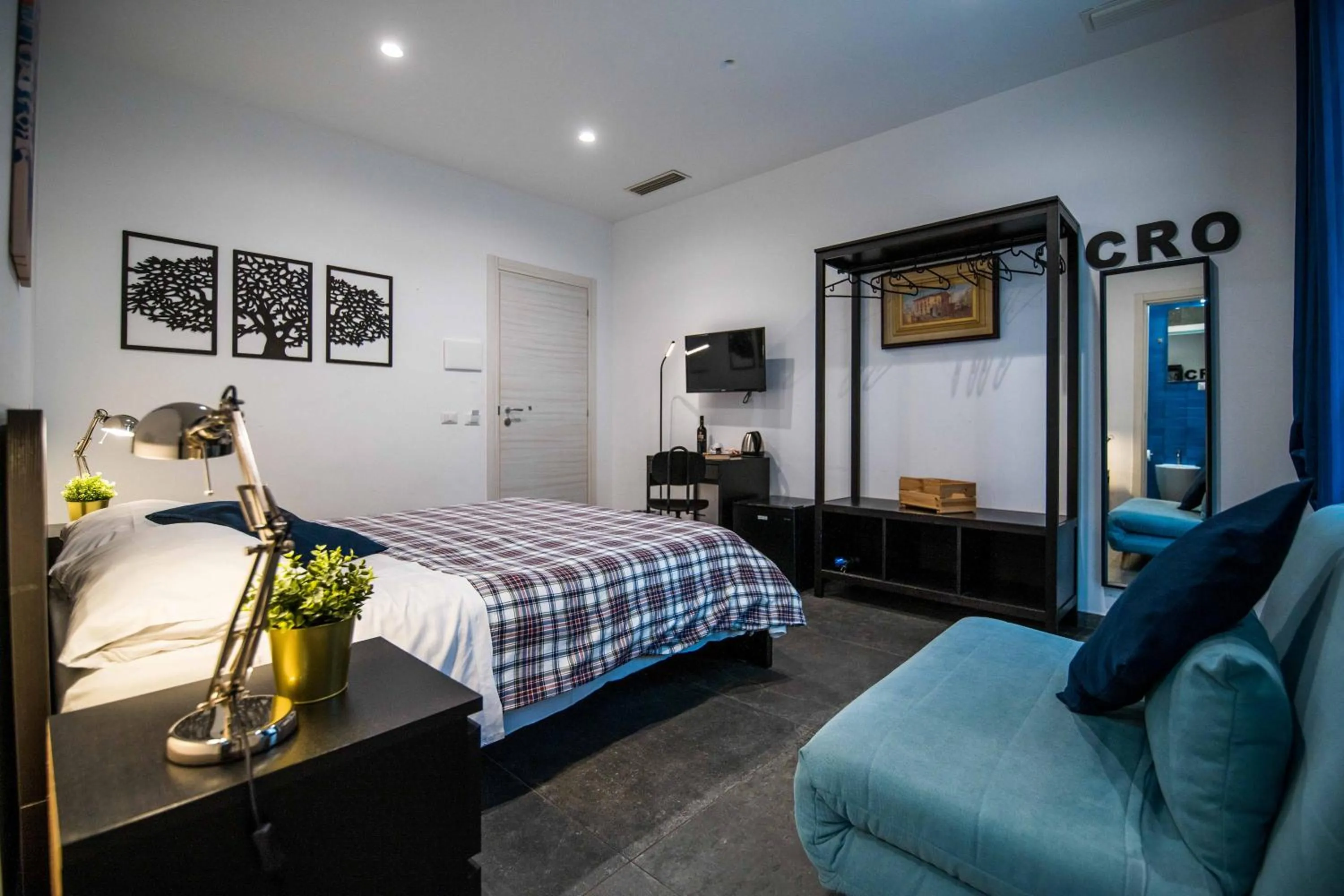 Photo of the whole room, Bed in Quattro Briganti