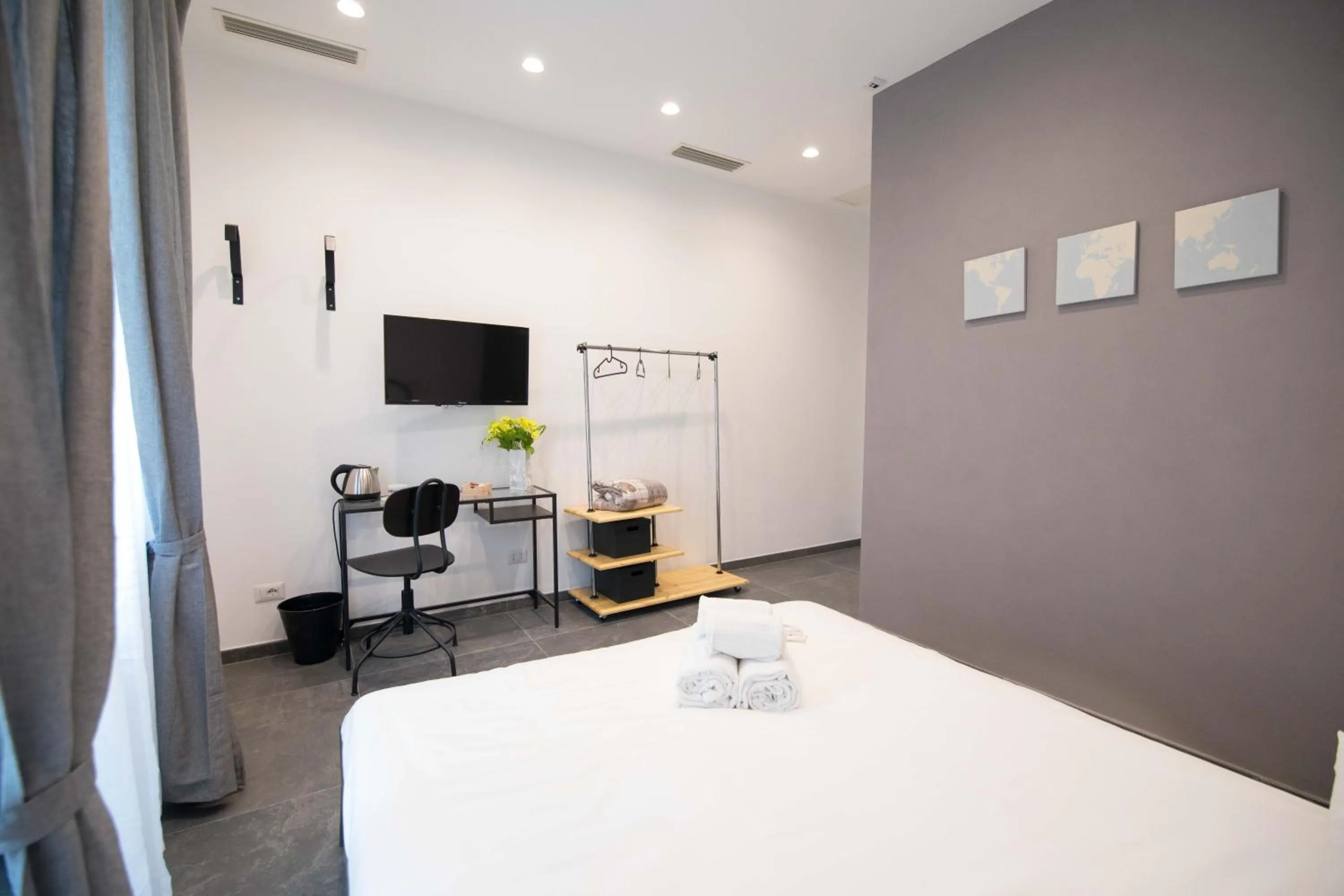 Photo of the whole room, Bed in Quattro Briganti