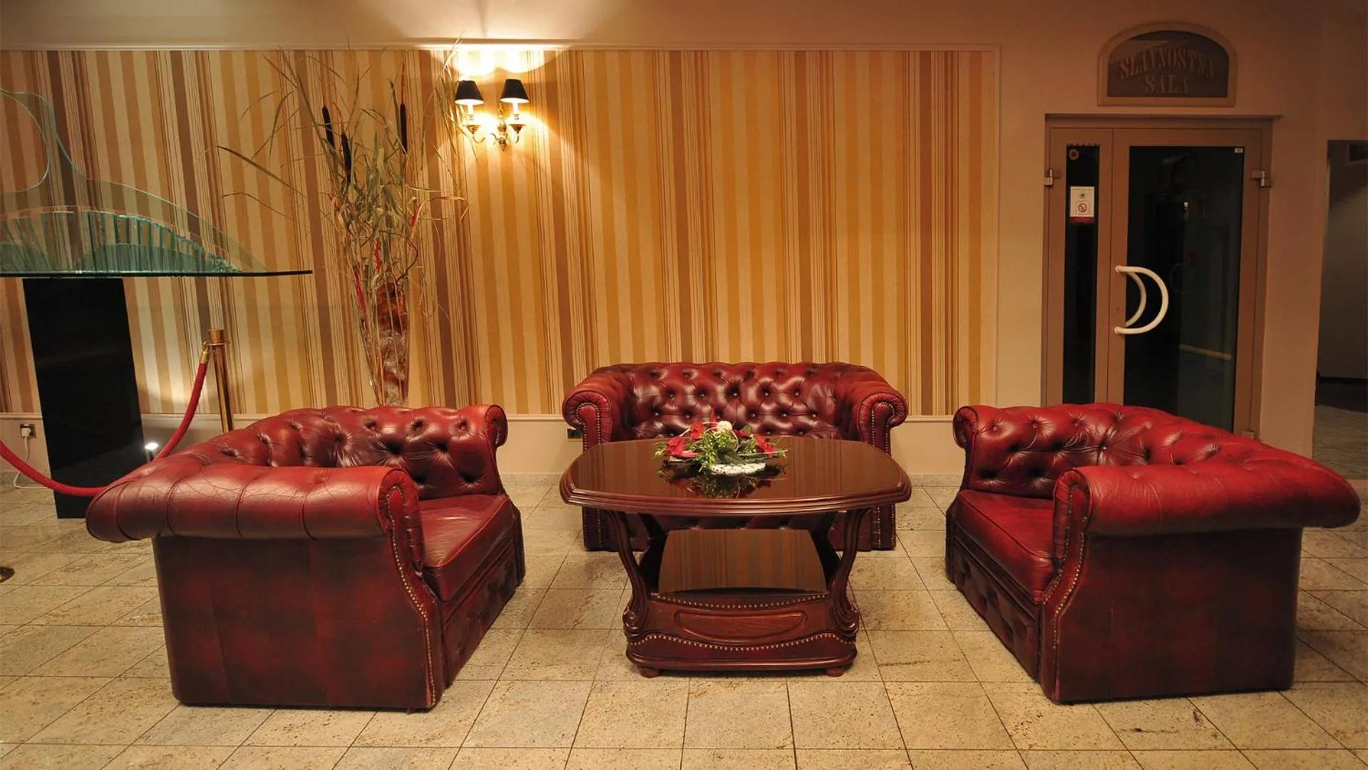 Lobby or reception in Hotel Kormorán