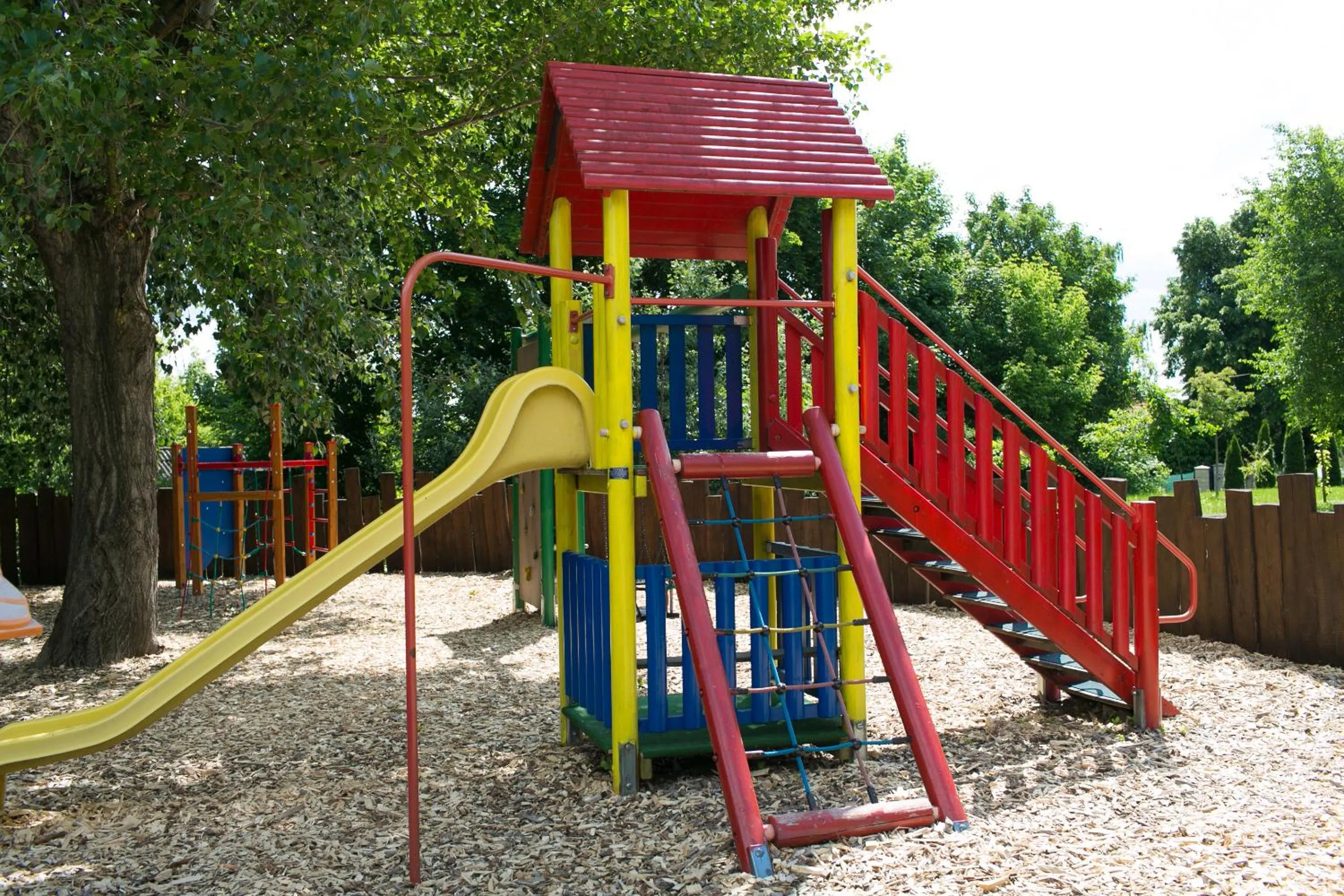 Children play ground in Hotel Kormorán