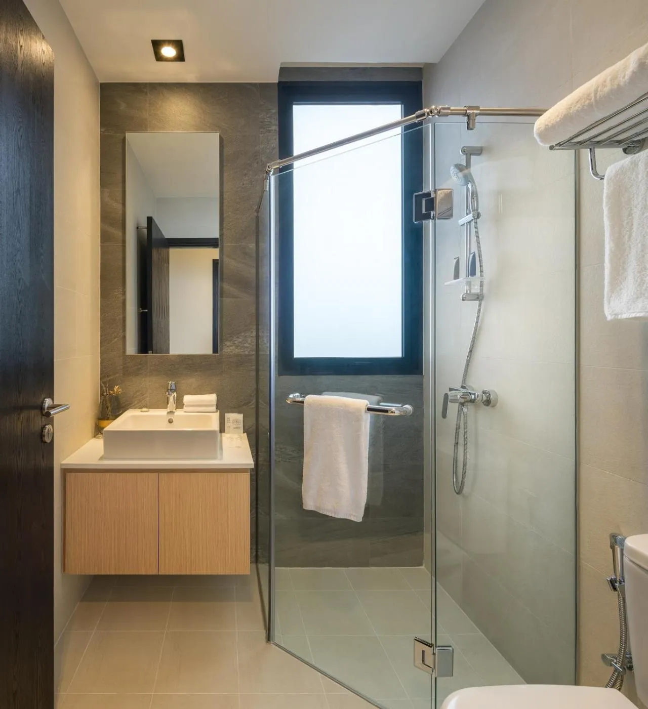Bathroom in Momentus Serviced Residences Novena
