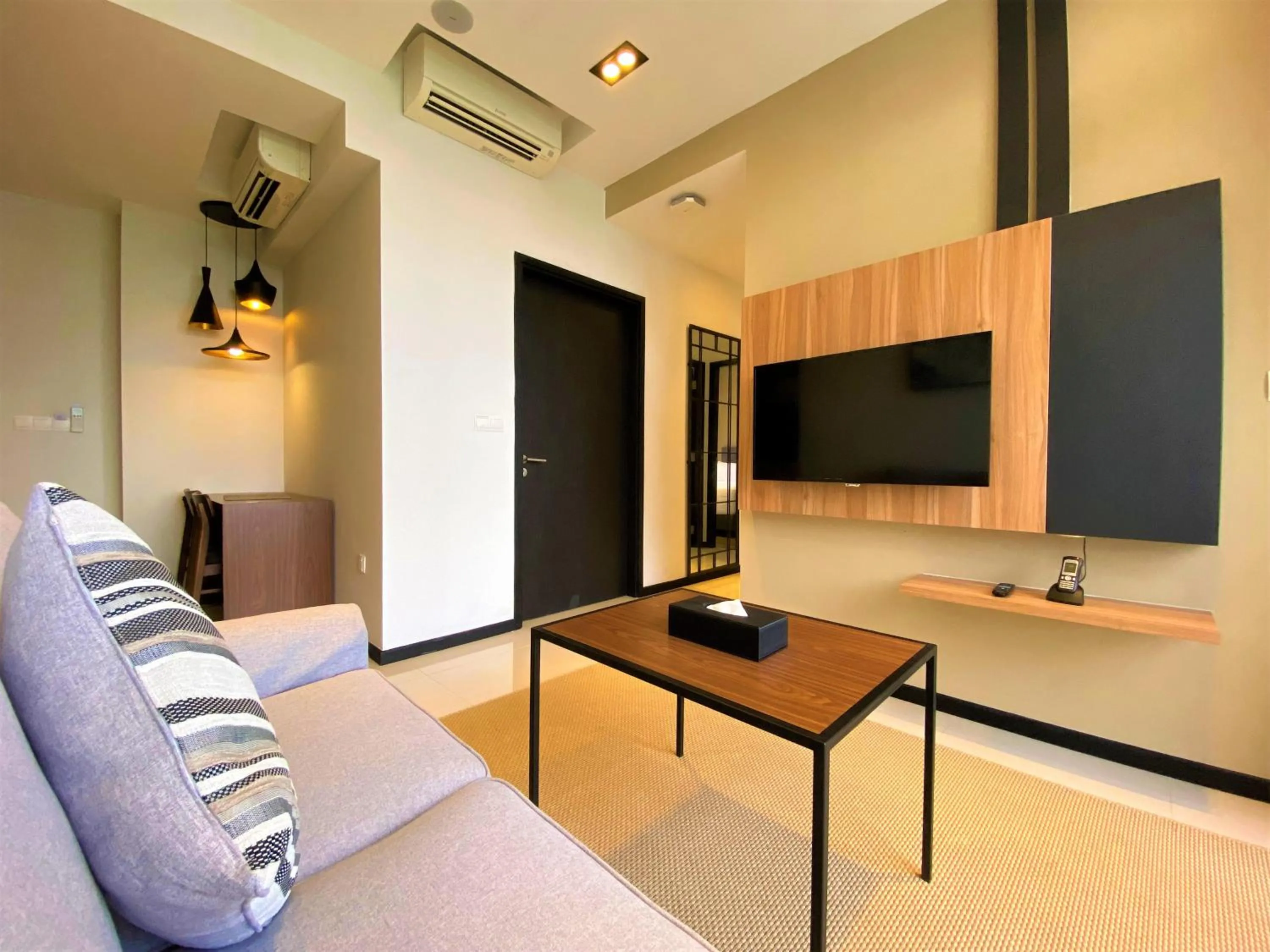 Living room in Momentus Serviced Residences Novena