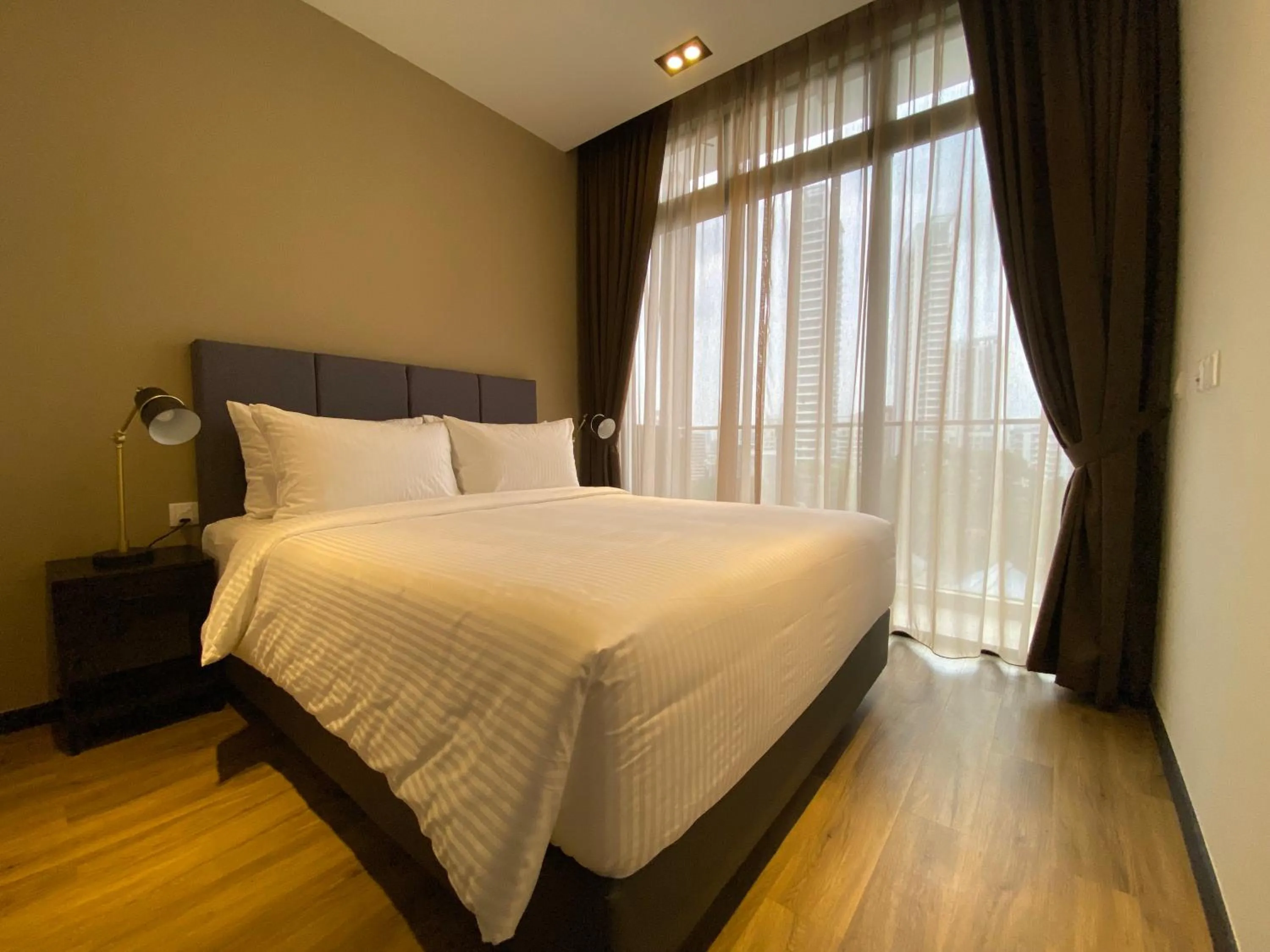 Bedroom in Momentus Serviced Residences Novena