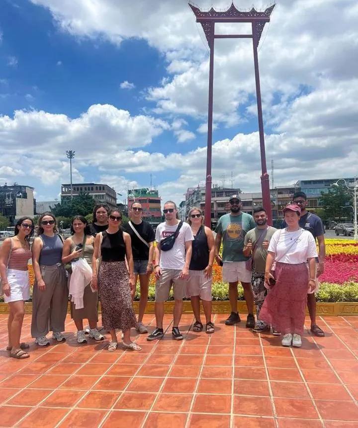 Property building in BED STATION Hostel Khaosan