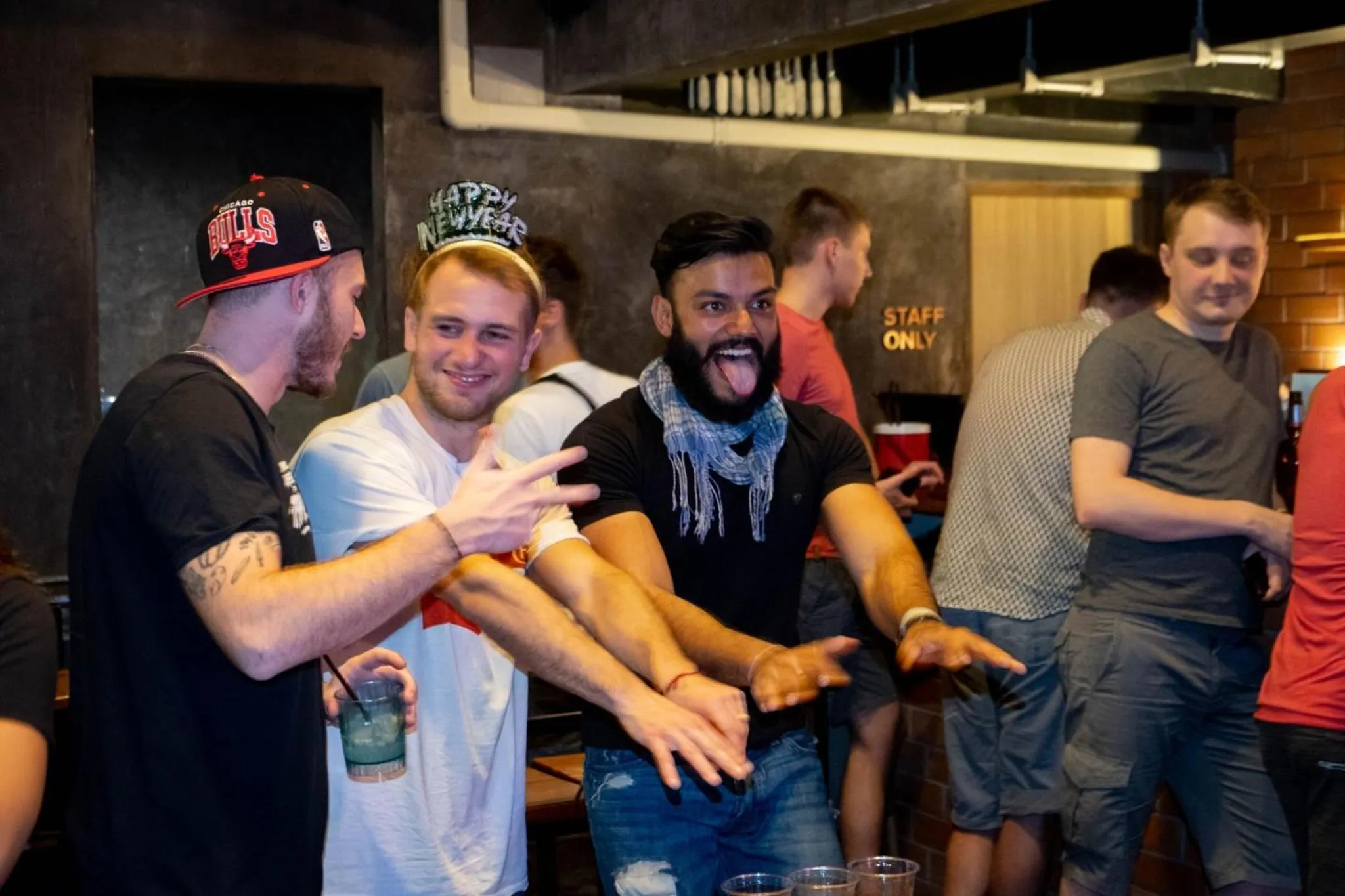 People in BED STATION Hostel Khaosan