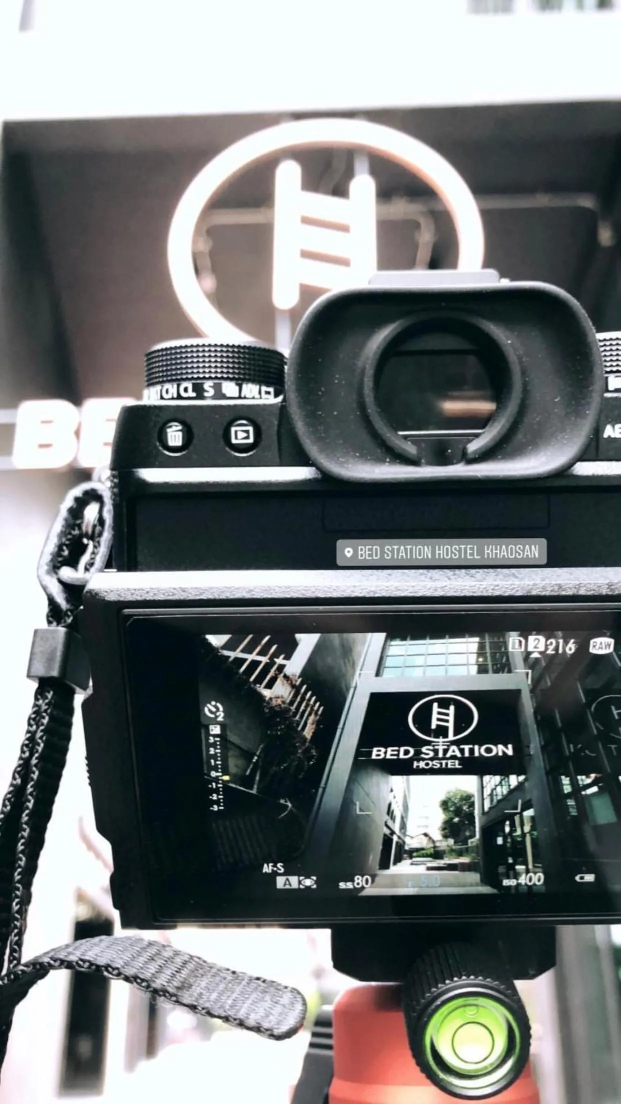 Facade/entrance in BED STATION Hostel Khaosan