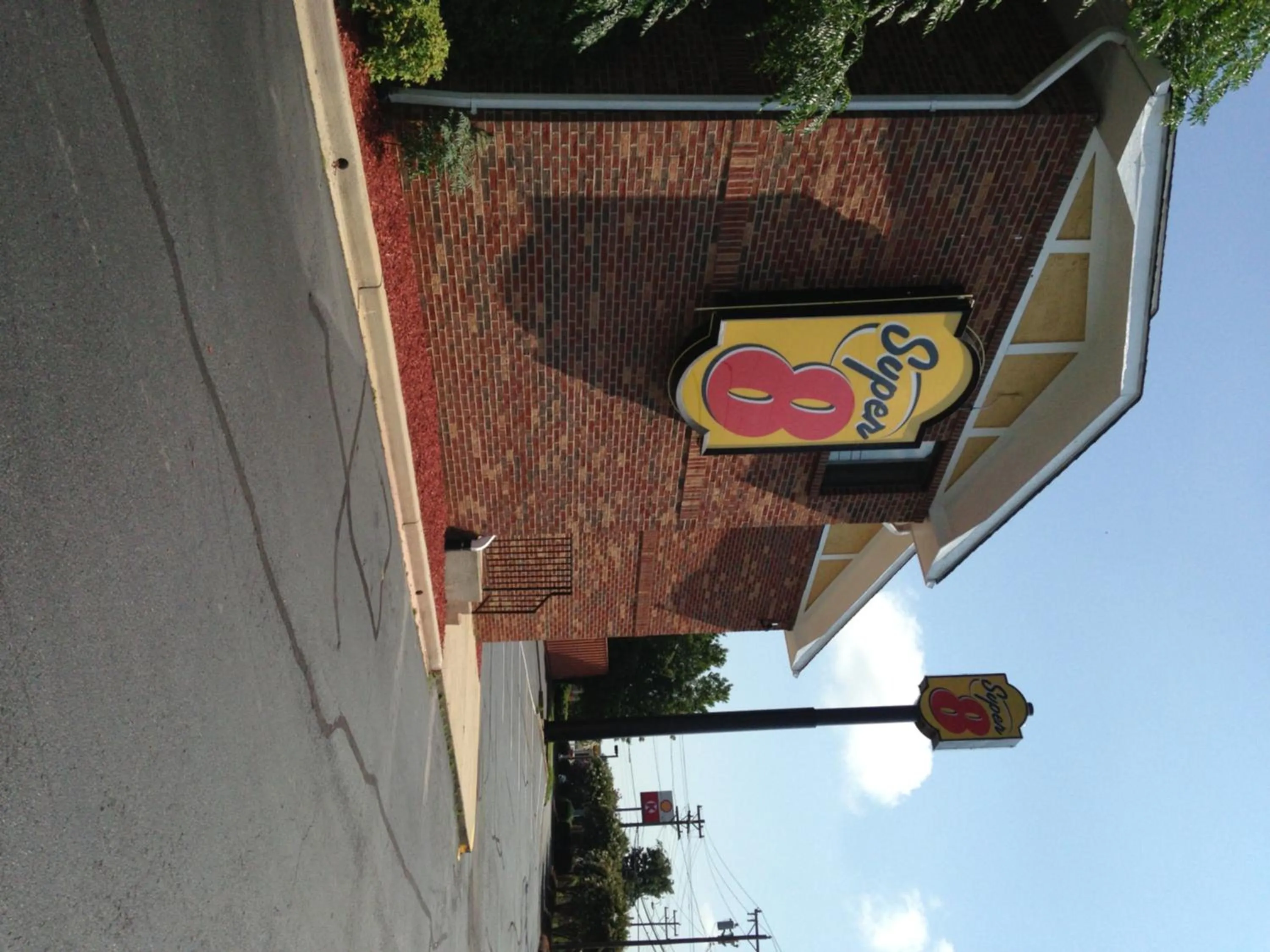 Facade/entrance in Super 8 by Wyndham Charlotte University