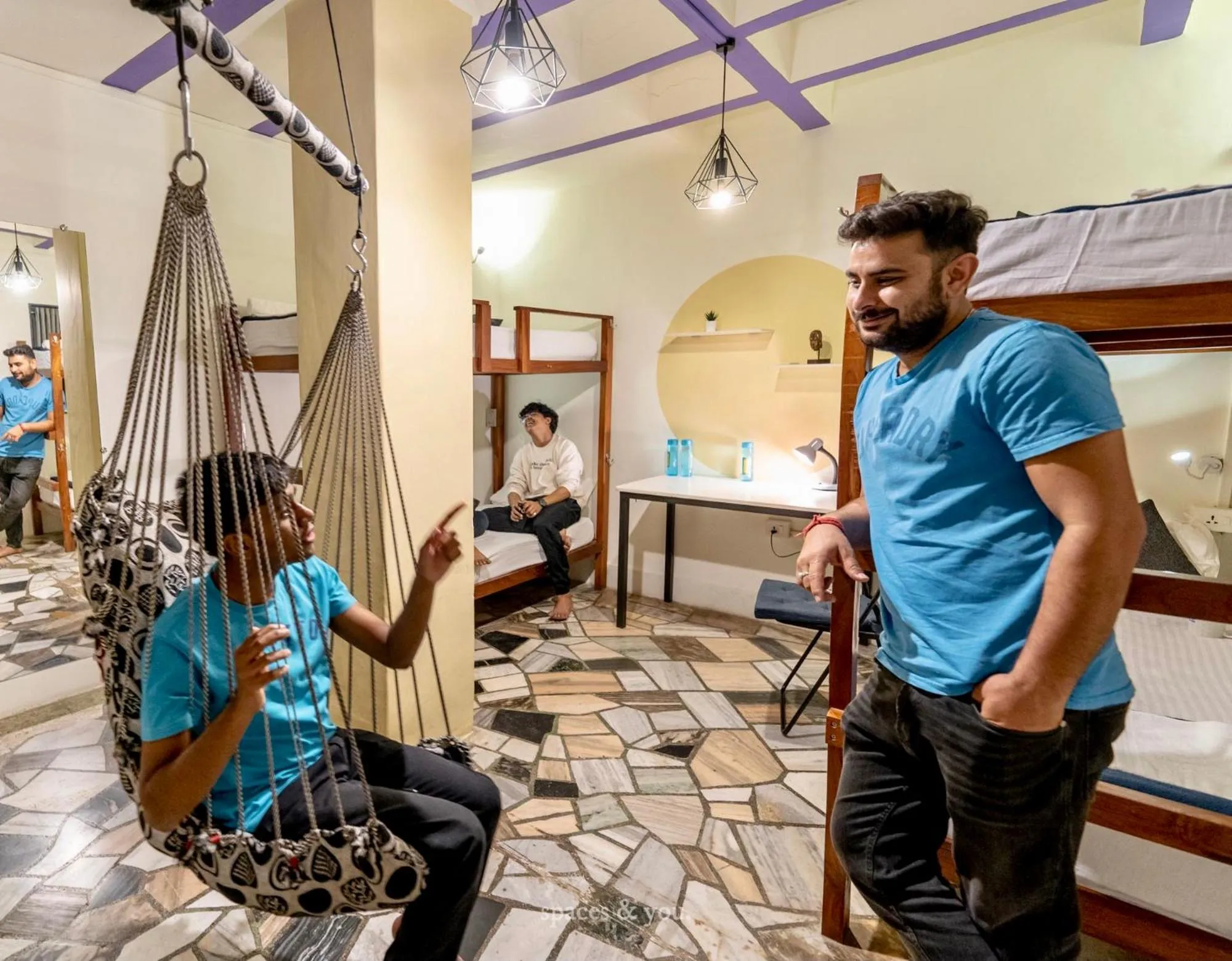 People in Locomo Hostel OG - Stay Work Eat