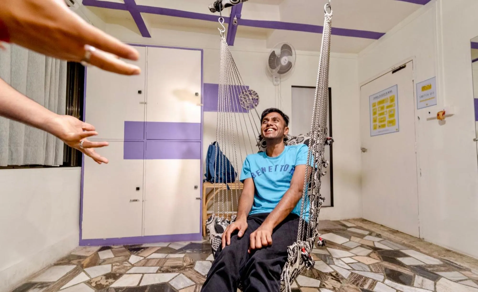 People in Locomo Hostel OG - Stay Work Eat