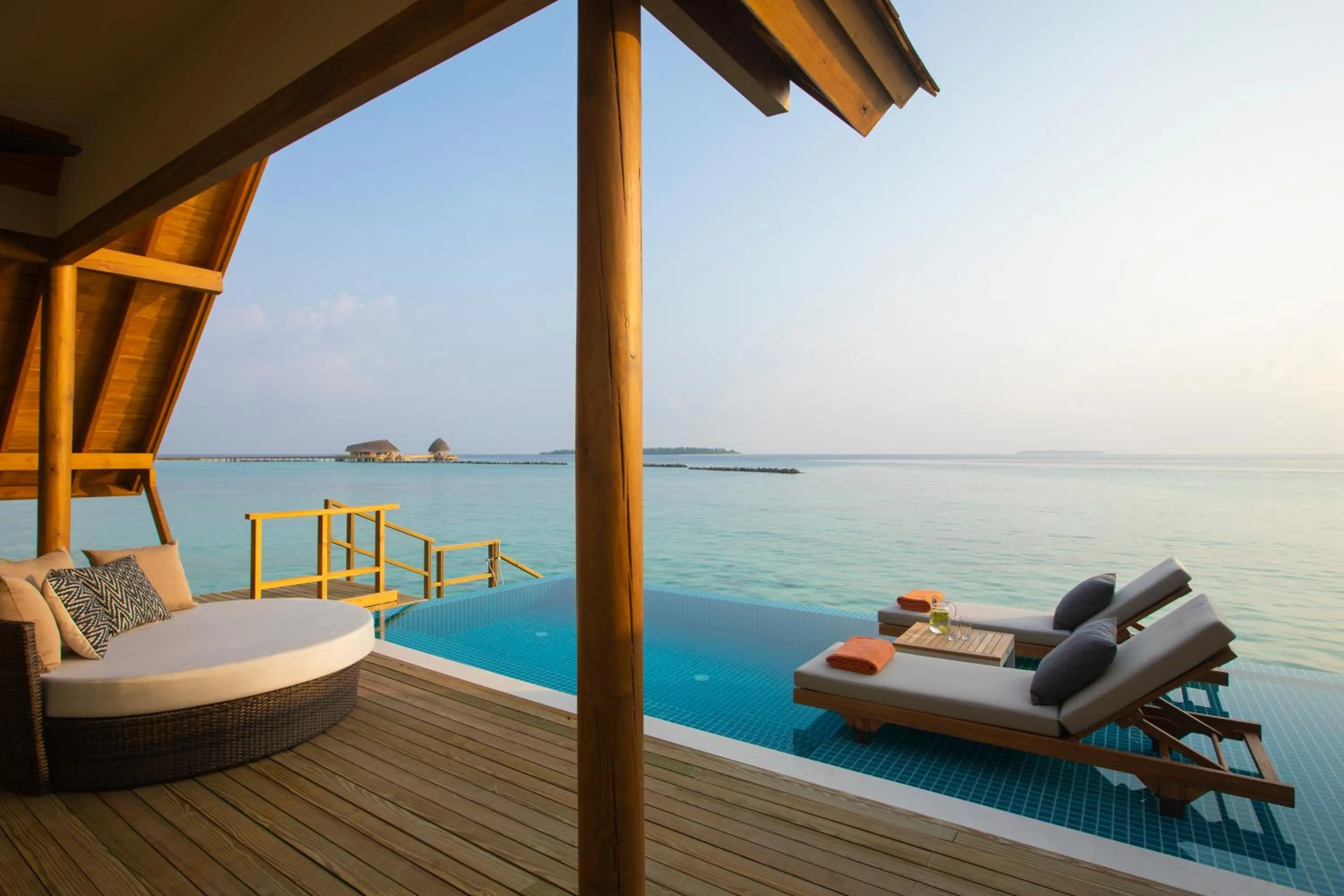 Seating area in Emerald Faarufushi Resort & Spa - Deluxe All Inclusive