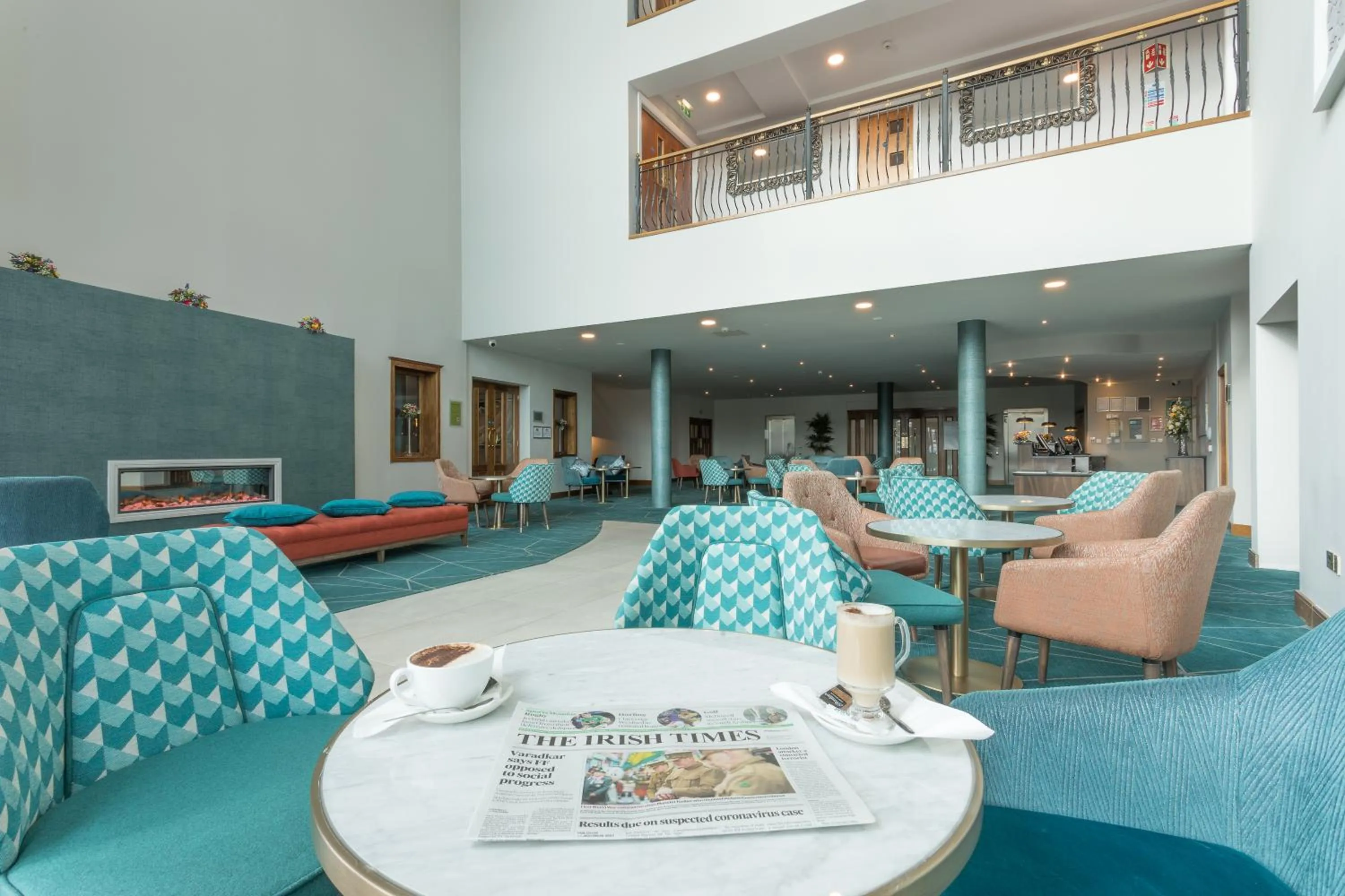 Lobby or reception in McWilliam Park Hotel