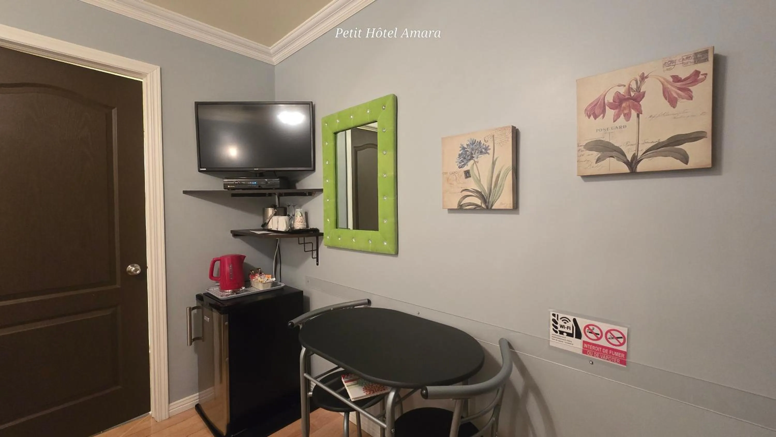 Dining area in Petit Hôtel Amara