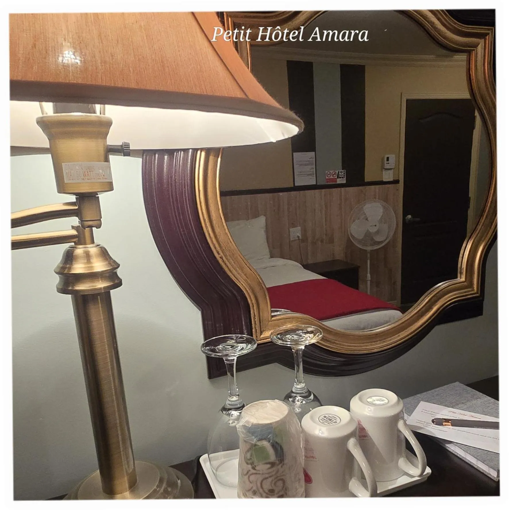 Drinks in Petit Hôtel Amara