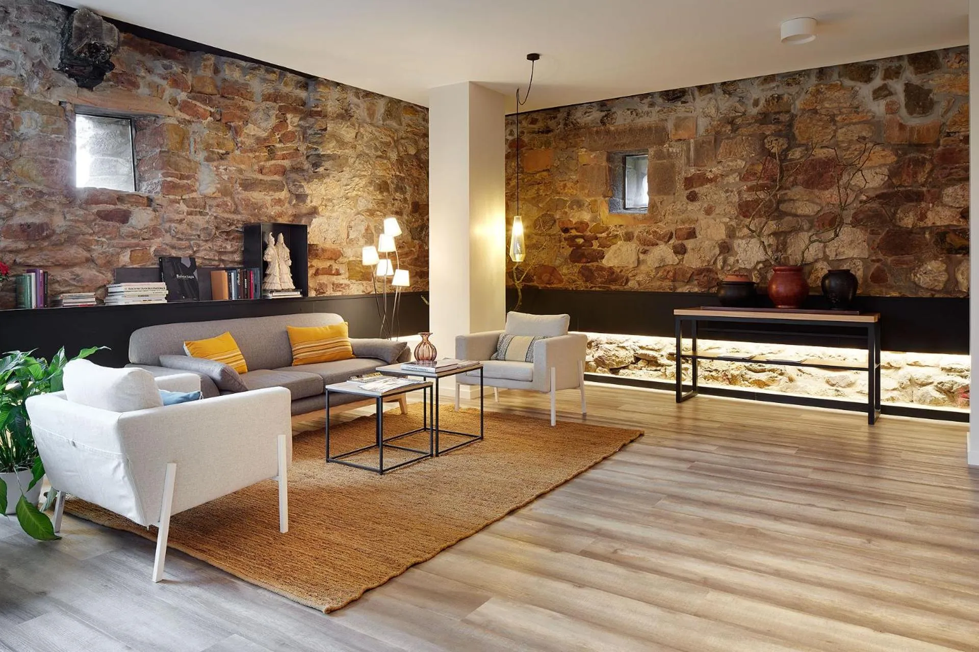 Seating area in Heredad de Unanue