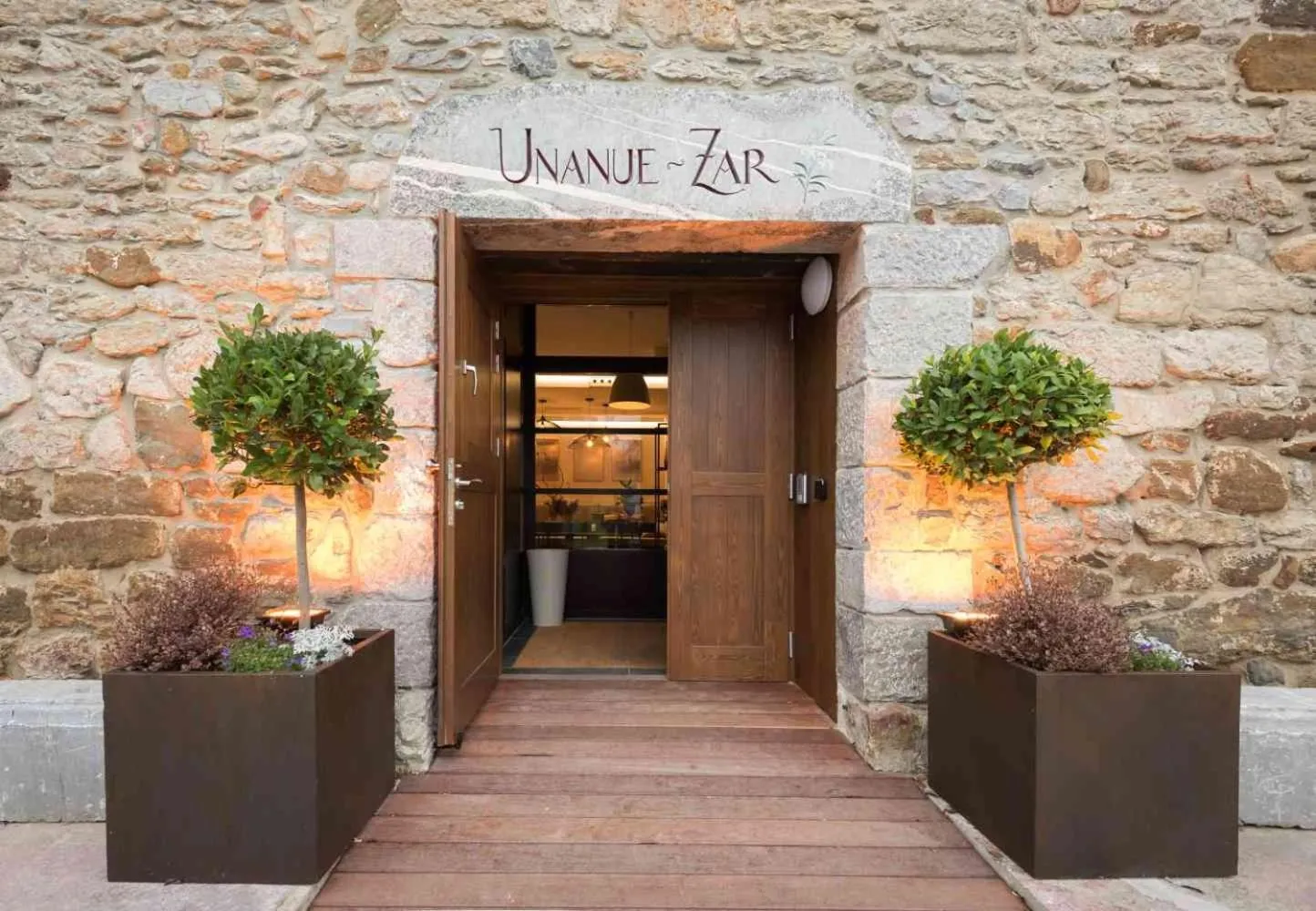 Facade/entrance in Heredad de Unanue