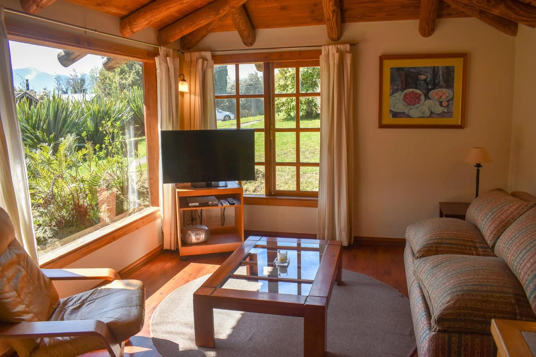 Living room in Cabañas Monte Verde