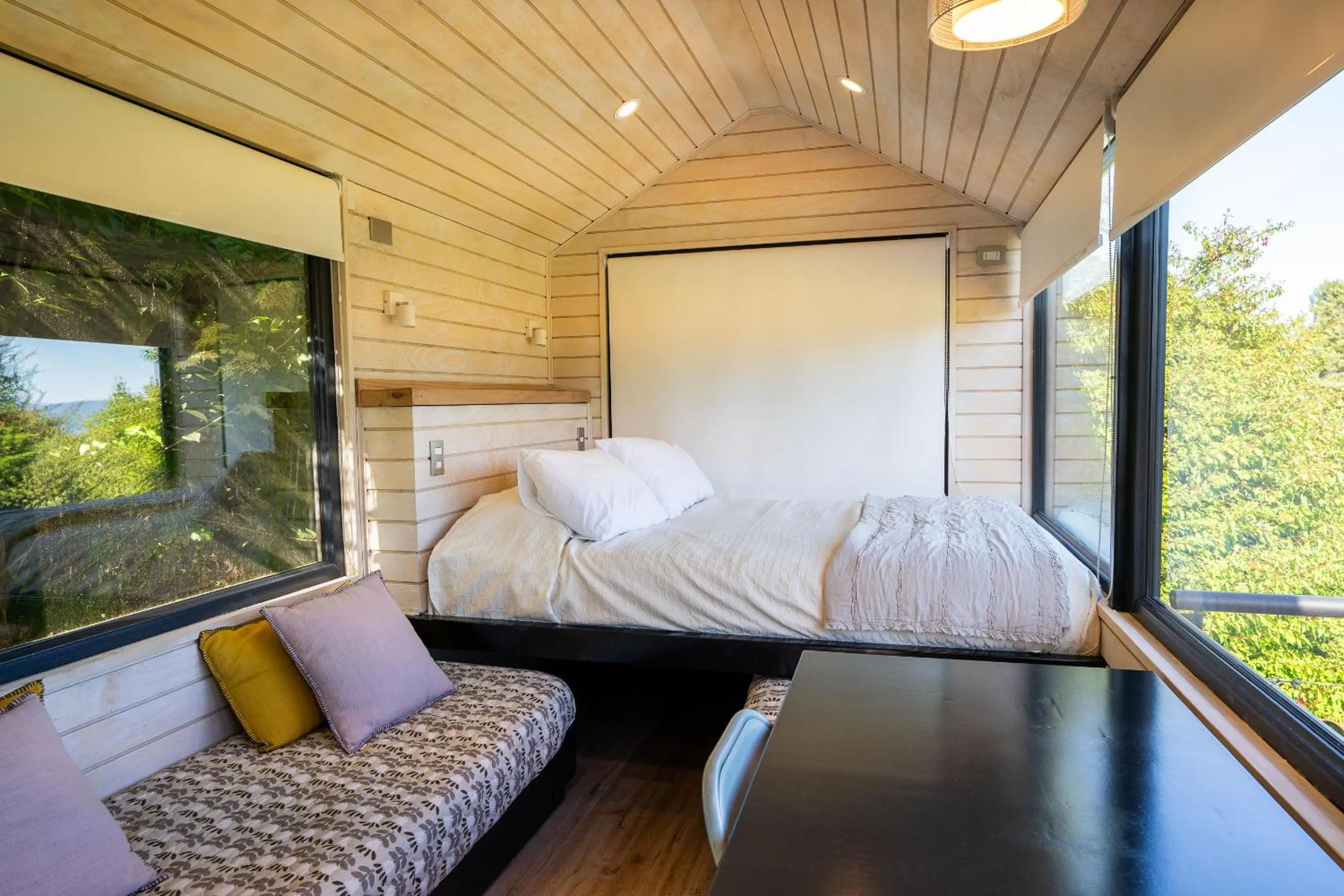 Bed in Cabañas Monte Verde