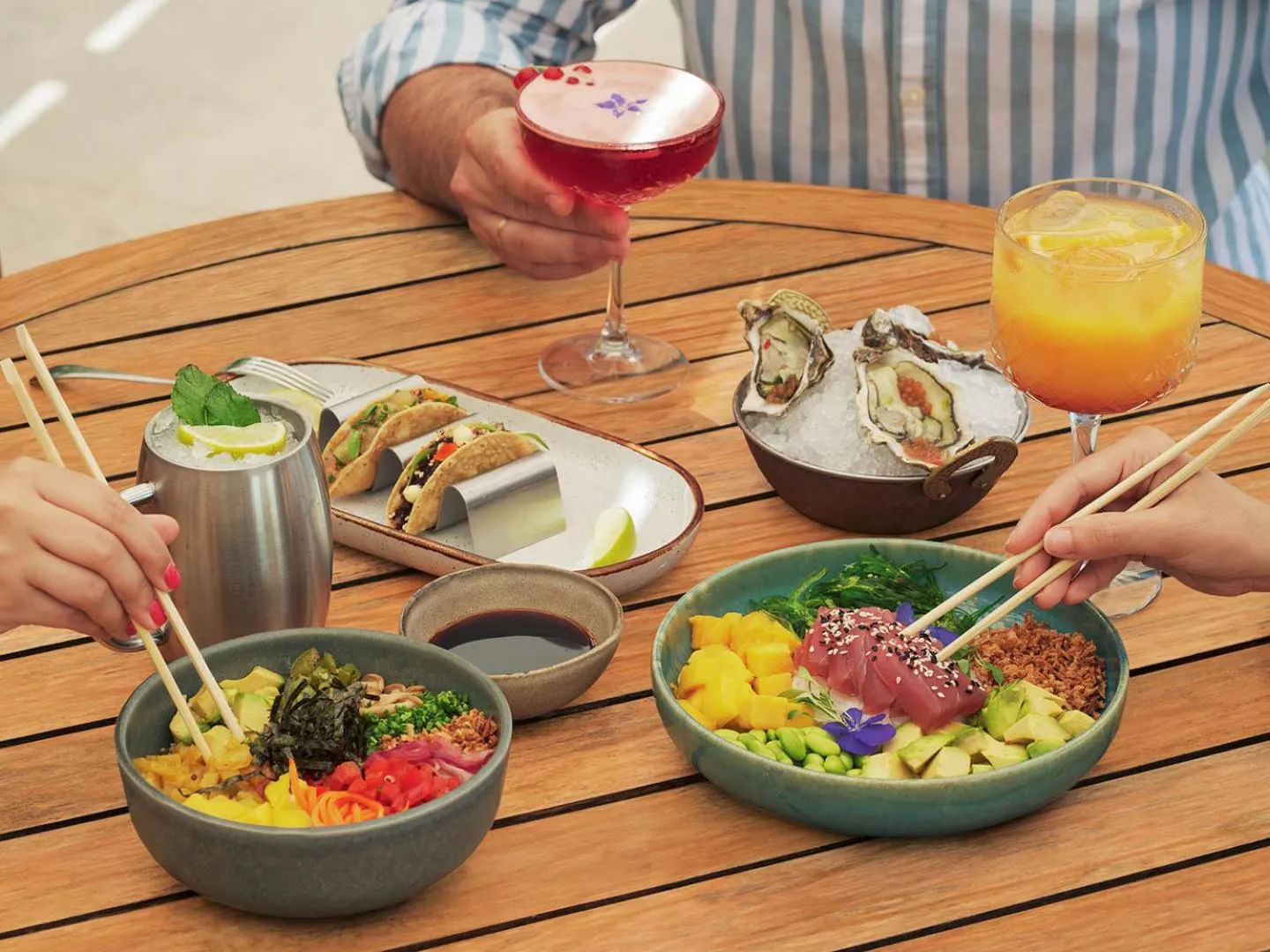 Food and drinks in The One Palácio da Anunciada