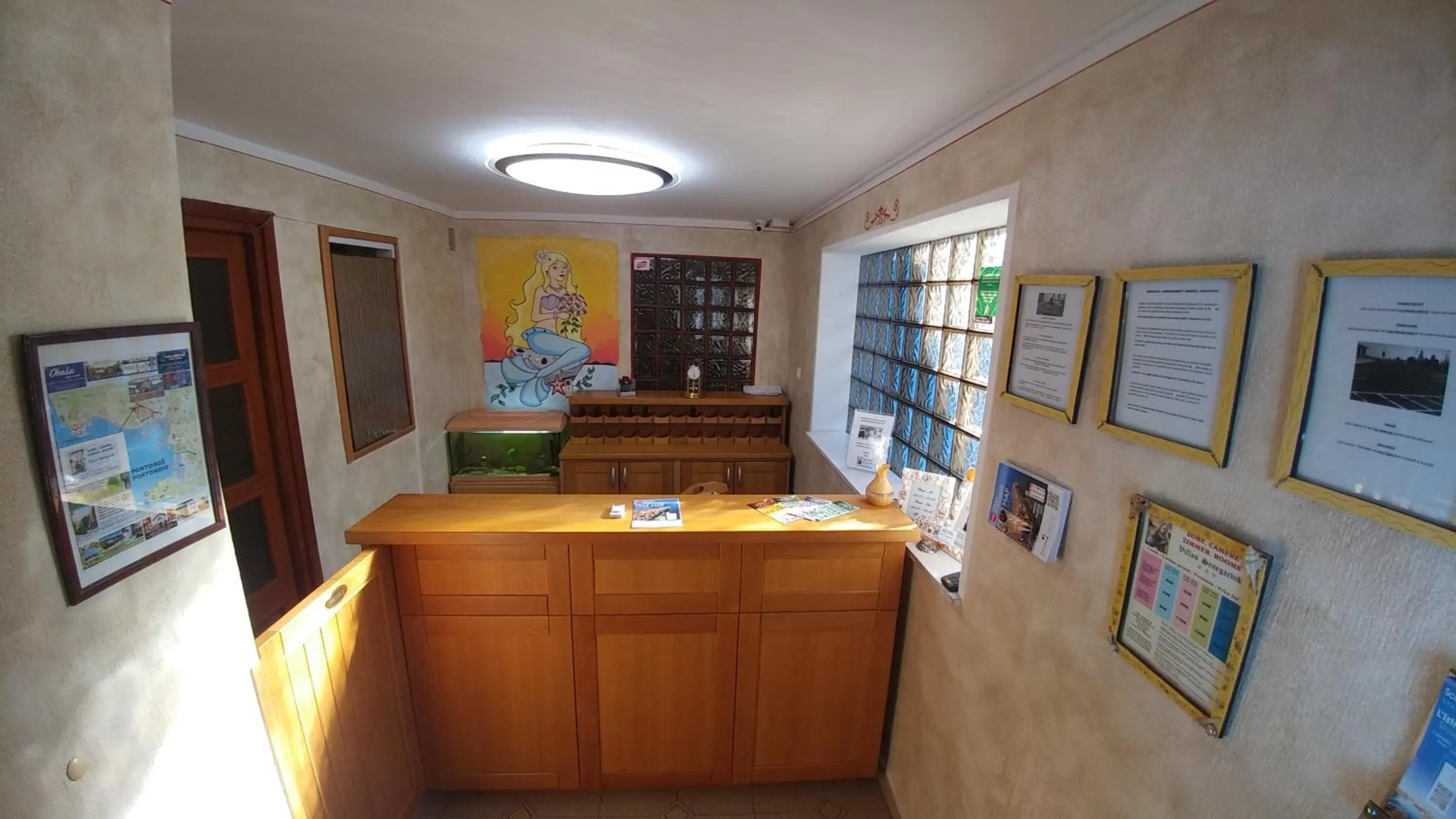 Lobby or reception in Villa Senegačnik