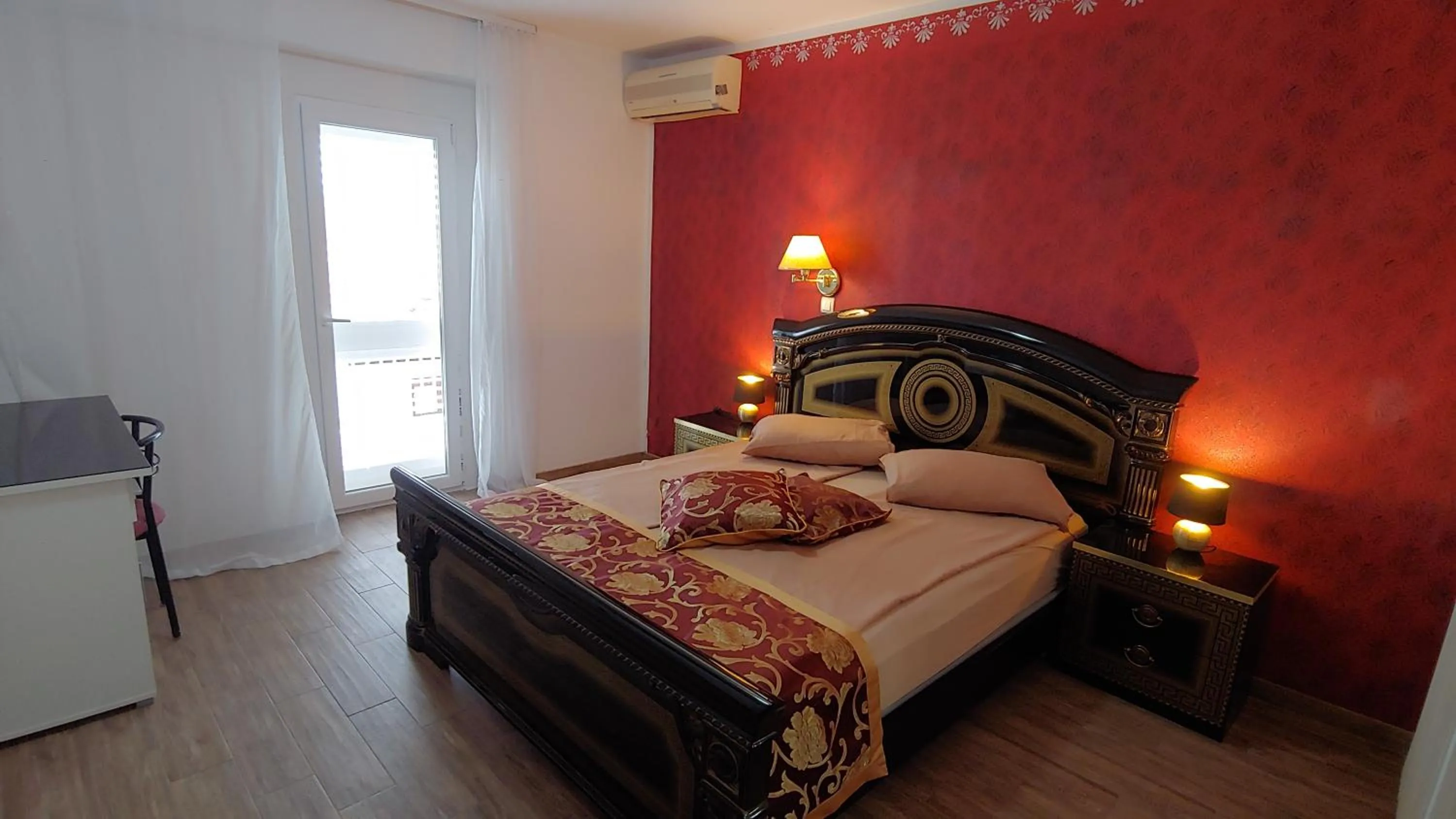 Bed in Villa Senegačnik