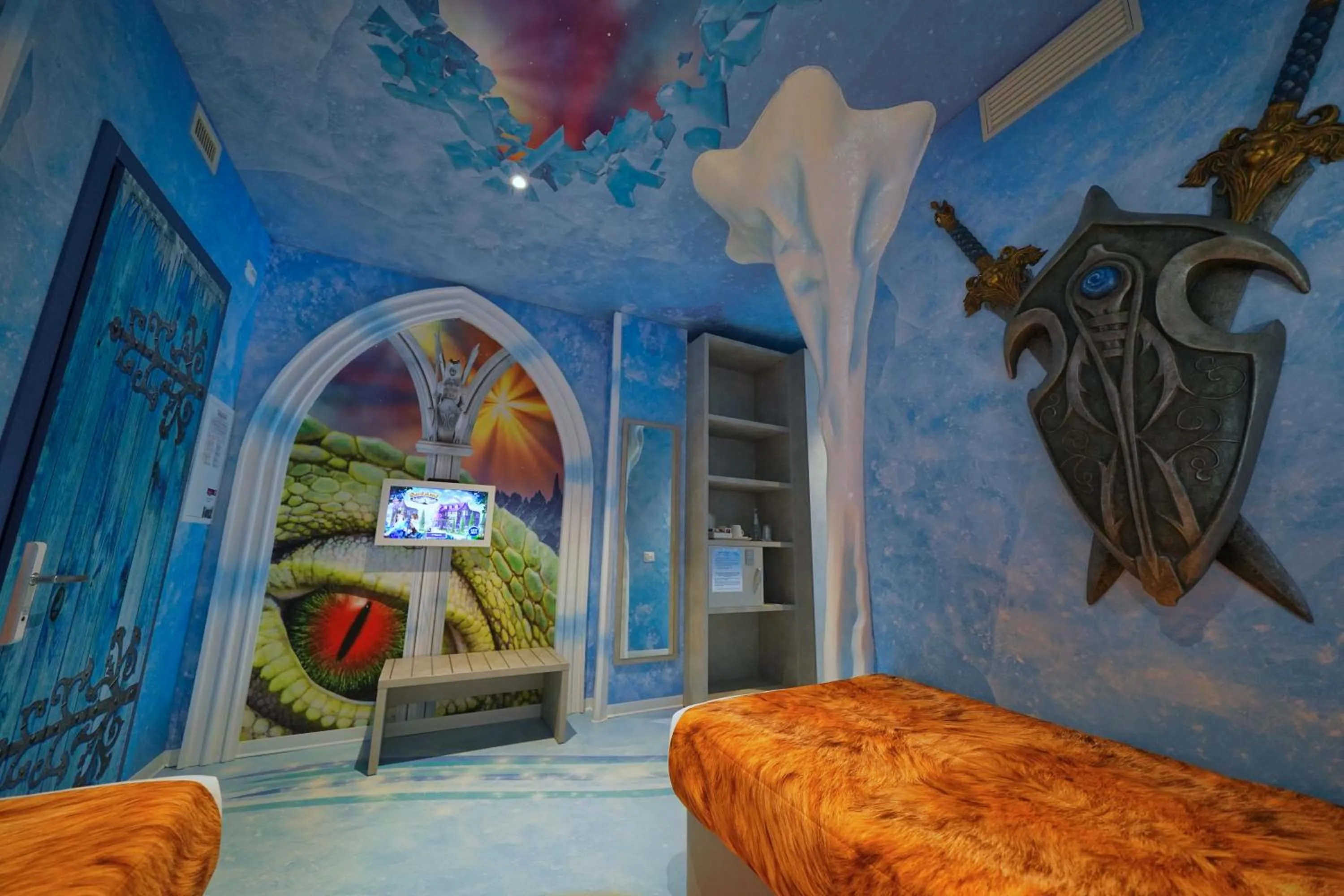 Bedroom in Gardaland Magic Hotel