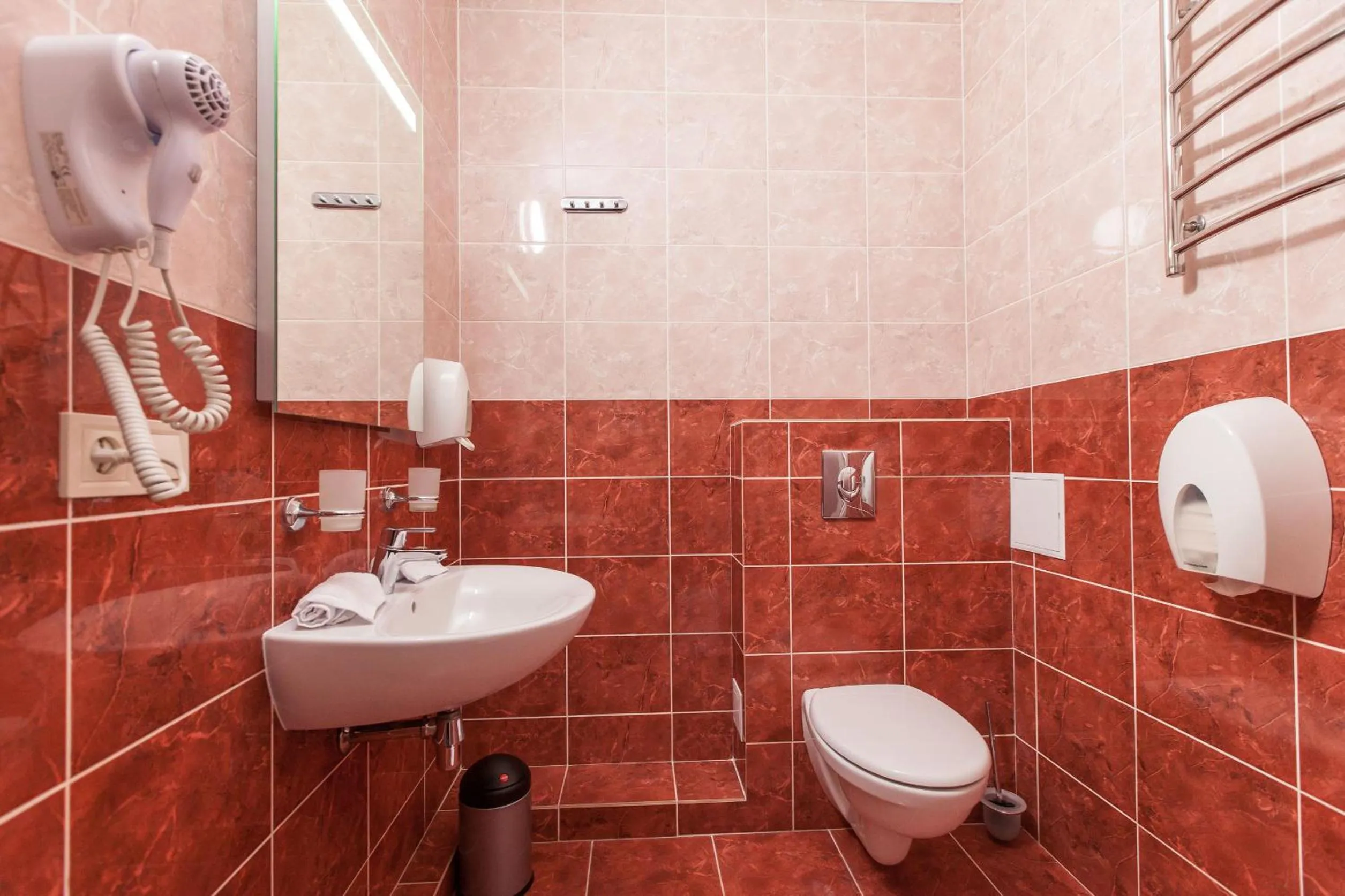 Toilet in West Park Hotel